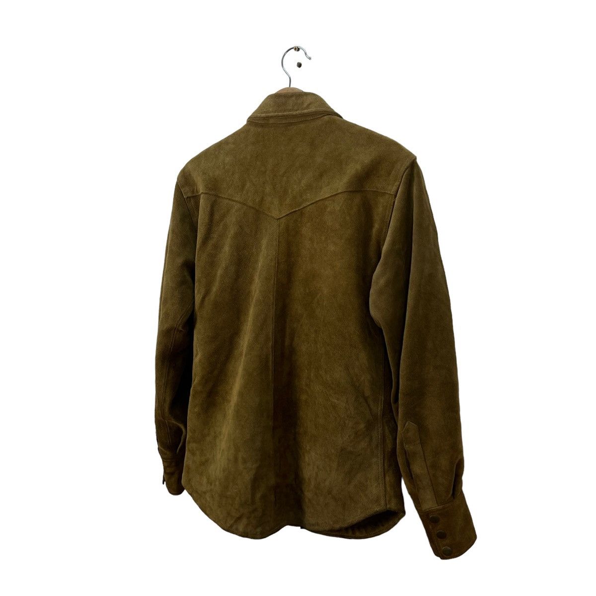 Japanese Brand VINTAGE LEATHER BUTTON JACKET HORN WORKS ISSEY MIYAKE DESIGN Size US M / EU 48-50 / 2 - 10 Thumbnail
