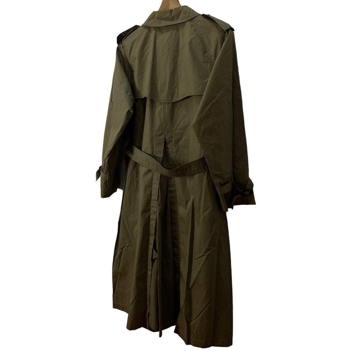 Burberry VINTAGE BURBERRY TRENCH COAT LONG JACKET PARACHUTE DESIGN Size M / US 6-8 / IT 42-44 - 8 Thumbnail