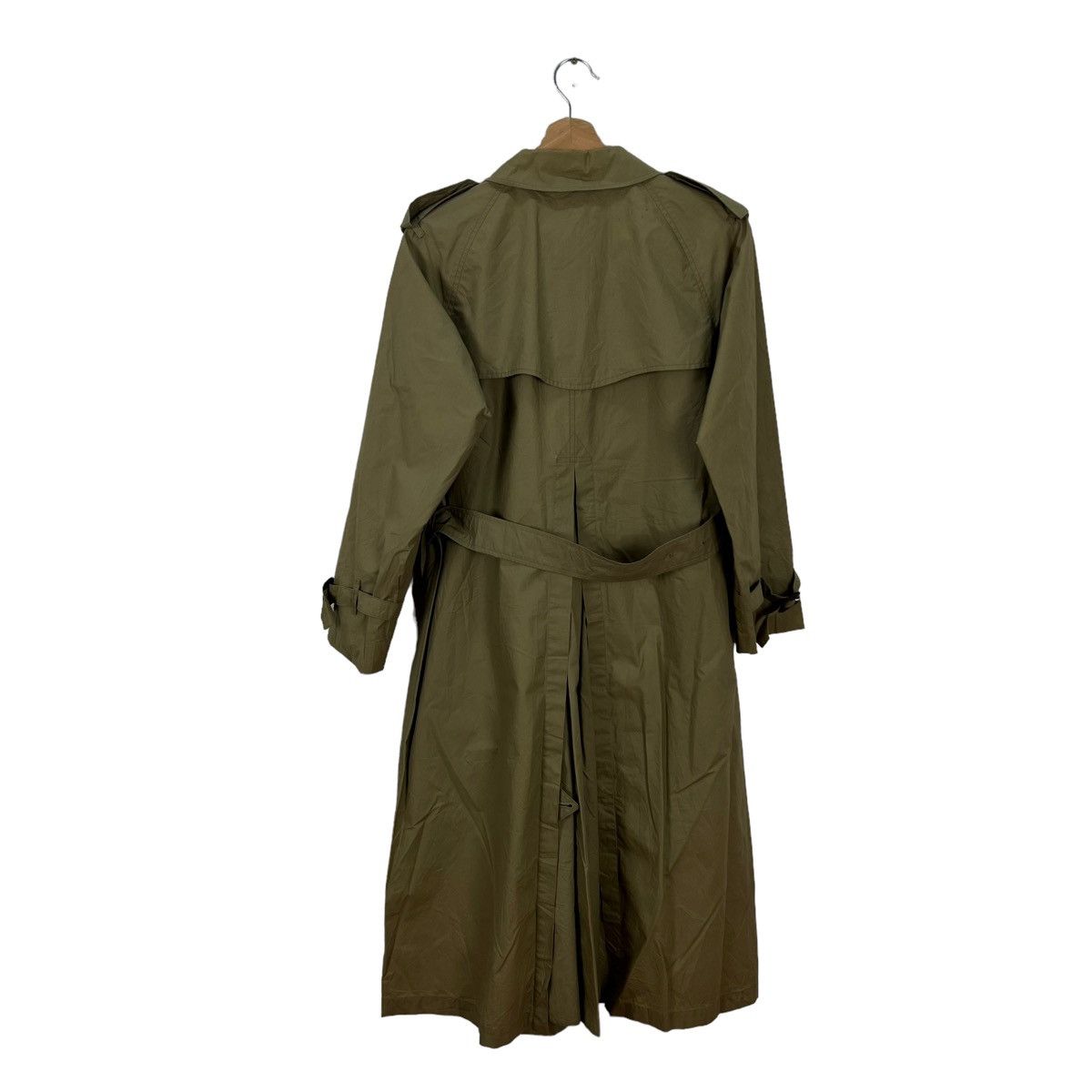 Burberry VINTAGE BURBERRY TRENCH COAT LONG JACKET PARACHUTE DESIGN Size M / US 6-8 / IT 42-44 - 7 Thumbnail