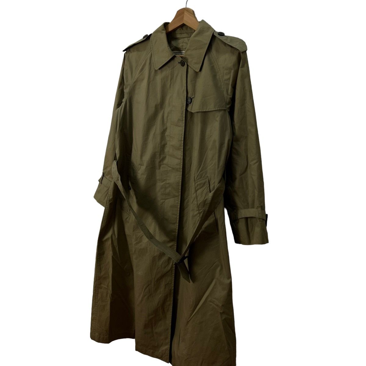 Burberry VINTAGE BURBERRY TRENCH COAT LONG JACKET PARACHUTE DESIGN Size M / US 6-8 / IT 42-44 - 3 Thumbnail