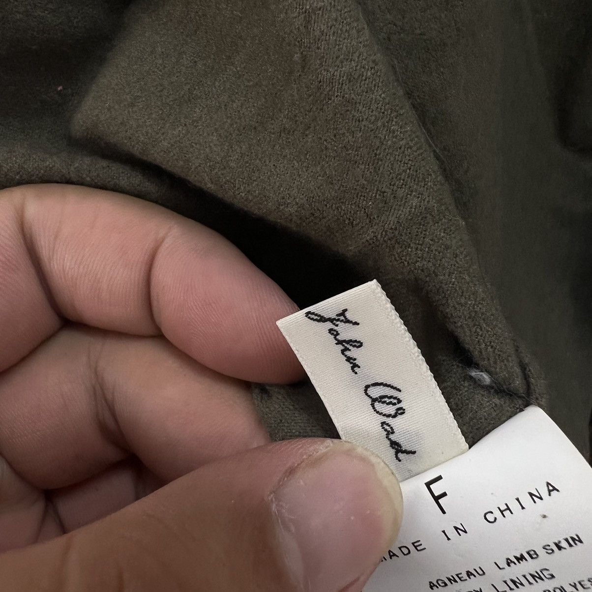 Japanese Brand VINTAGE JOHN WAD JAPAN ZIPPER LEATHER SURVIVAL JACKET Size US M / EU 48-50 / 2 - 11 Thumbnail