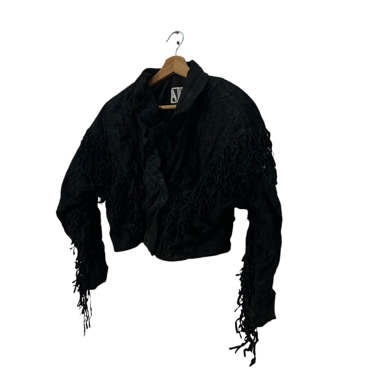 Japanese Brand VINTAGE ADA JAPAN BONDAGE PARACHUTE GENUINE LEATHER JACKET Size US M / EU 48-50 / 2 - 2 Thumbnail
