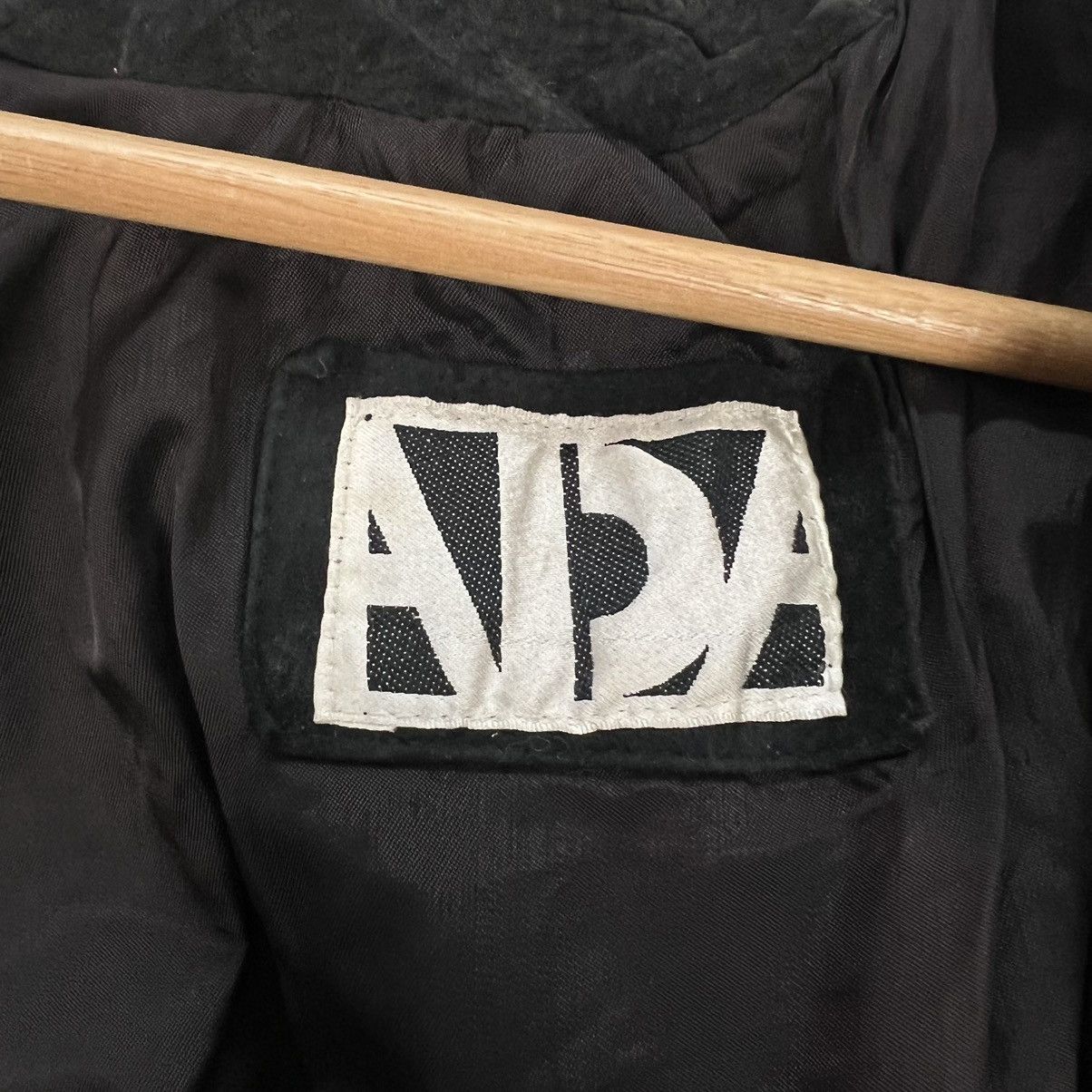 Japanese Brand VINTAGE ADA JAPAN BONDAGE PARACHUTE GENUINE LEATHER JACKET Size US M / EU 48-50 / 2 - 12 Thumbnail