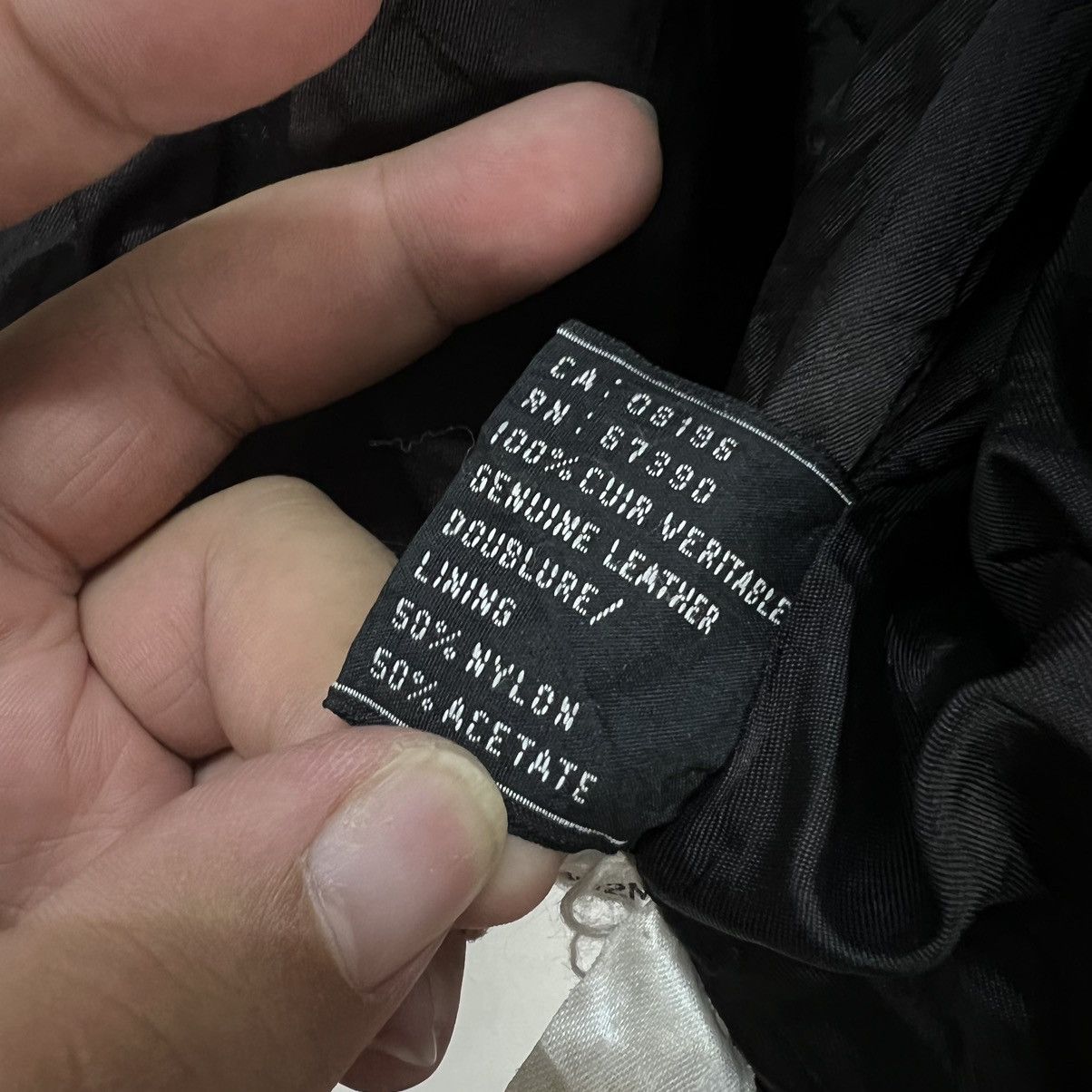 Japanese Brand VINTAGE ADA JAPAN BONDAGE PARACHUTE GENUINE LEATHER JACKET Size US M / EU 48-50 / 2 - 13 Thumbnail