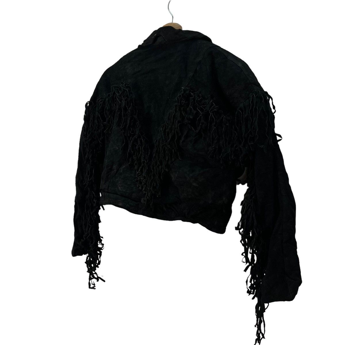 Japanese Brand VINTAGE ADA JAPAN BONDAGE PARACHUTE GENUINE LEATHER JACKET Size US M / EU 48-50 / 2 - 8 Thumbnail