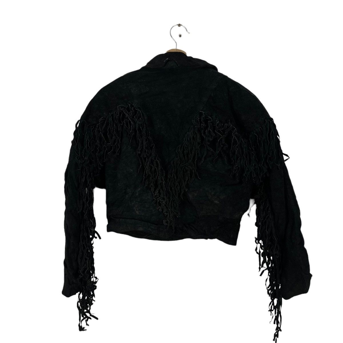 Japanese Brand VINTAGE ADA JAPAN BONDAGE PARACHUTE GENUINE LEATHER JACKET Size US M / EU 48-50 / 2 - 9 Thumbnail