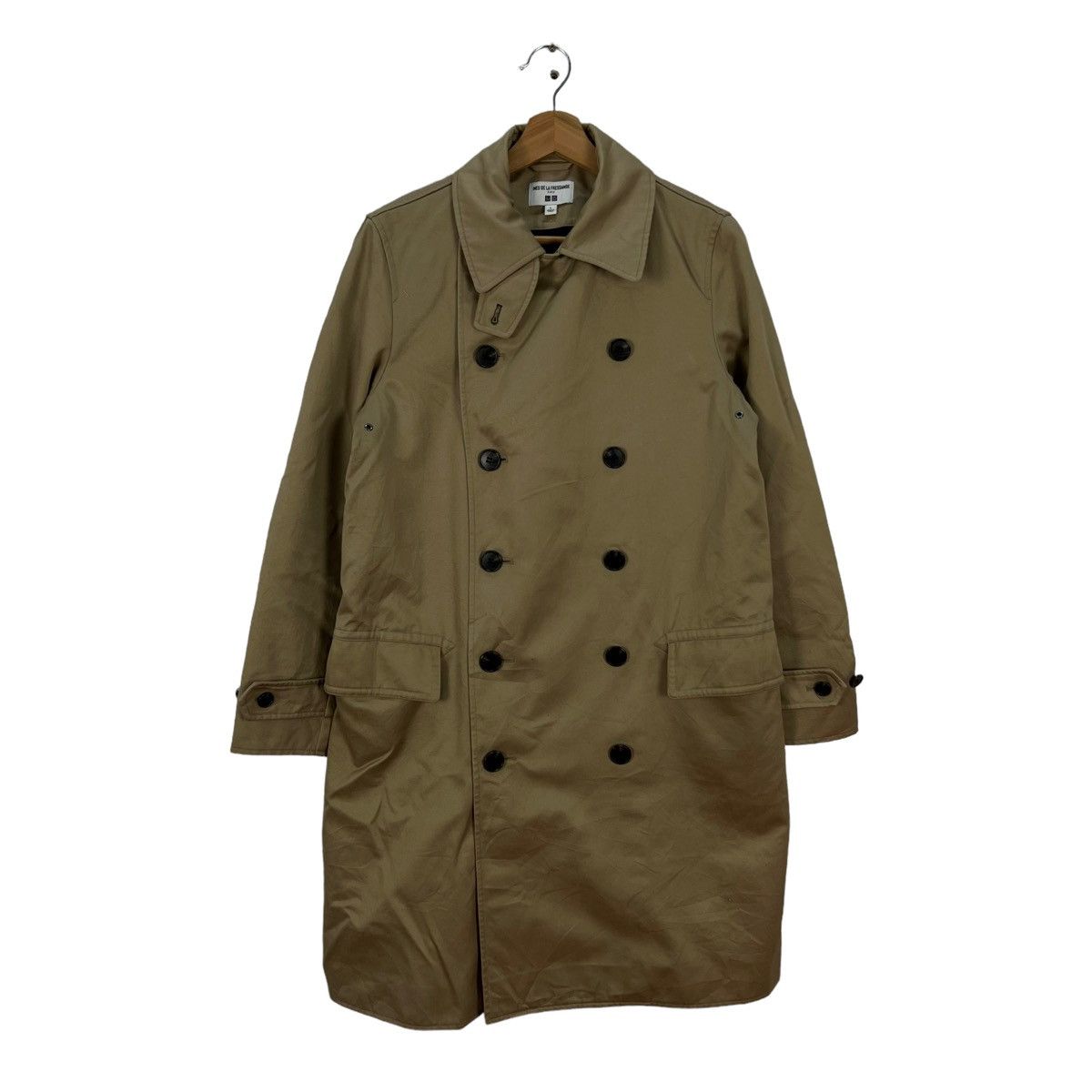 Japanese Brand VINTAGE INES DE LA FRESSANGE UNIQLO JAPAN LONG JACKET Size US L / EU 52-54 / 3 - 6 Thumbnail
