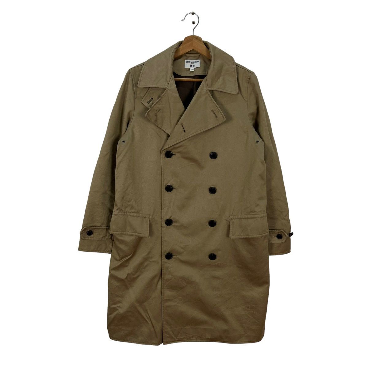 Japanese Brand VINTAGE INES DE LA FRESSANGE UNIQLO JAPAN LONG JACKET Size US L / EU 52-54 / 3 - 1 Thumbnail