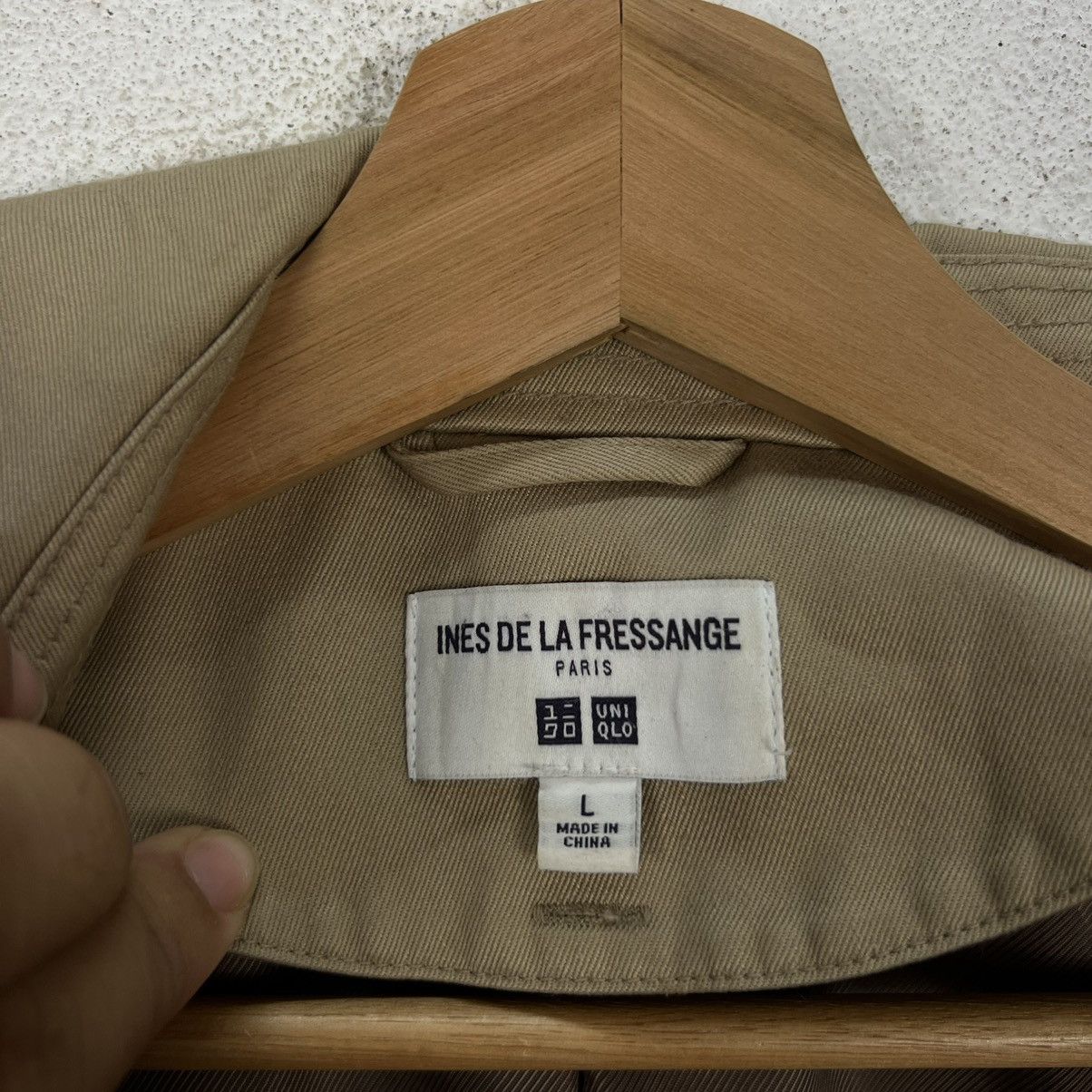 Japanese Brand VINTAGE INES DE LA FRESSANGE UNIQLO JAPAN LONG JACKET Size US L / EU 52-54 / 3 - 11 Thumbnail