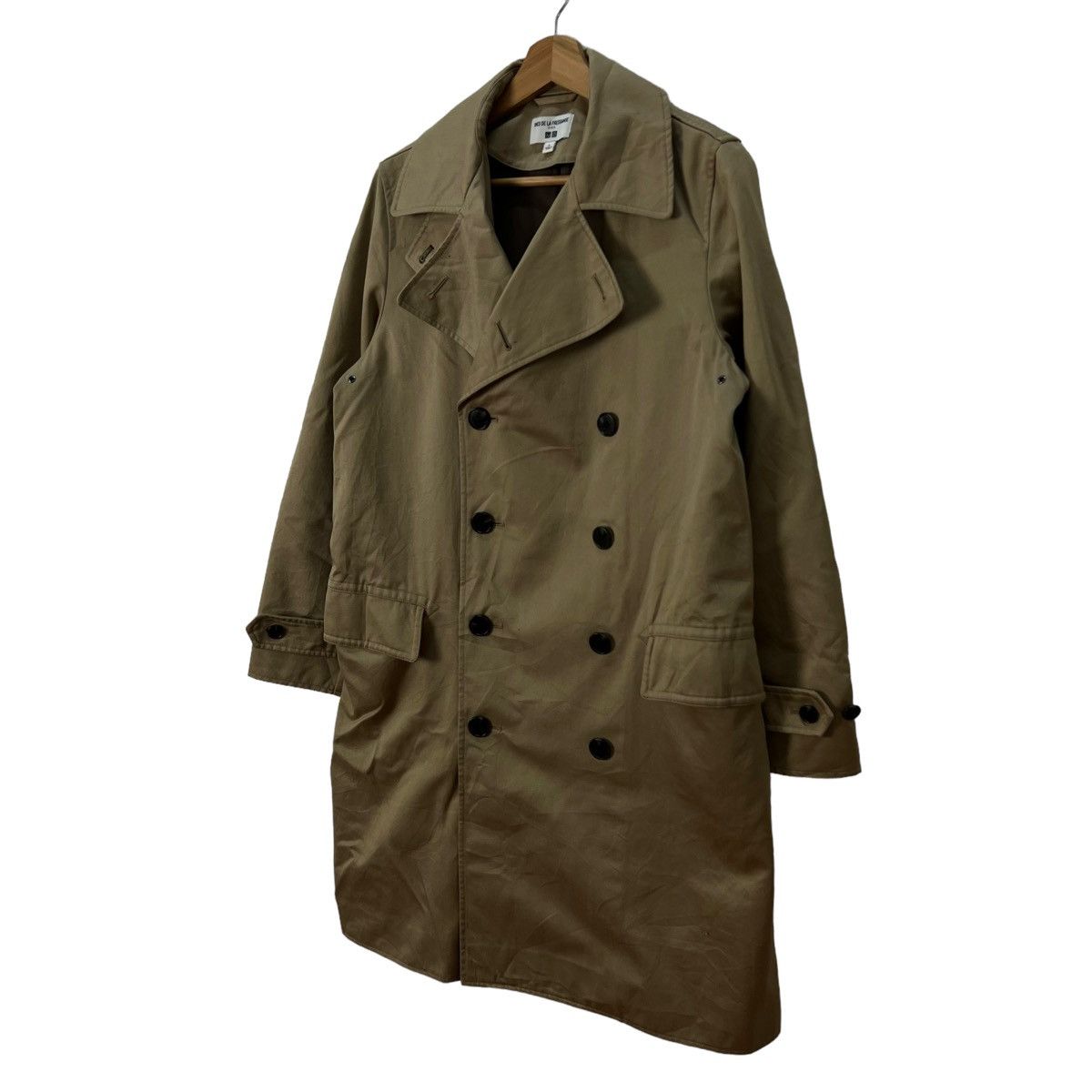 Japanese Brand VINTAGE INES DE LA FRESSANGE UNIQLO JAPAN LONG JACKET Size US L / EU 52-54 / 3 - 3 Thumbnail