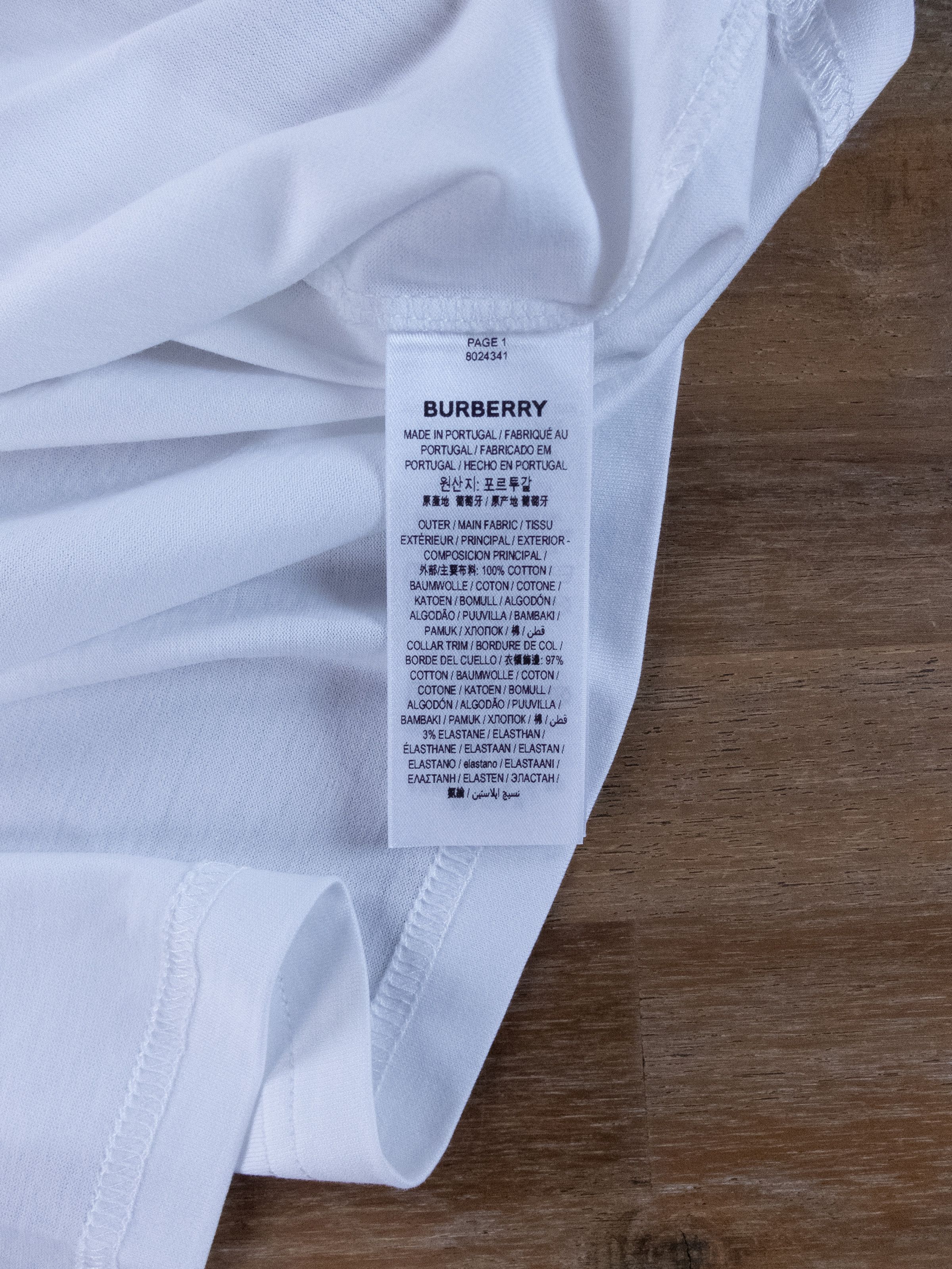 Burberry BURBERRY white TB logo monogram long sleeve t-shirt Medium Size M / US 6-8 / IT 42-44 - 10 Thumbnail