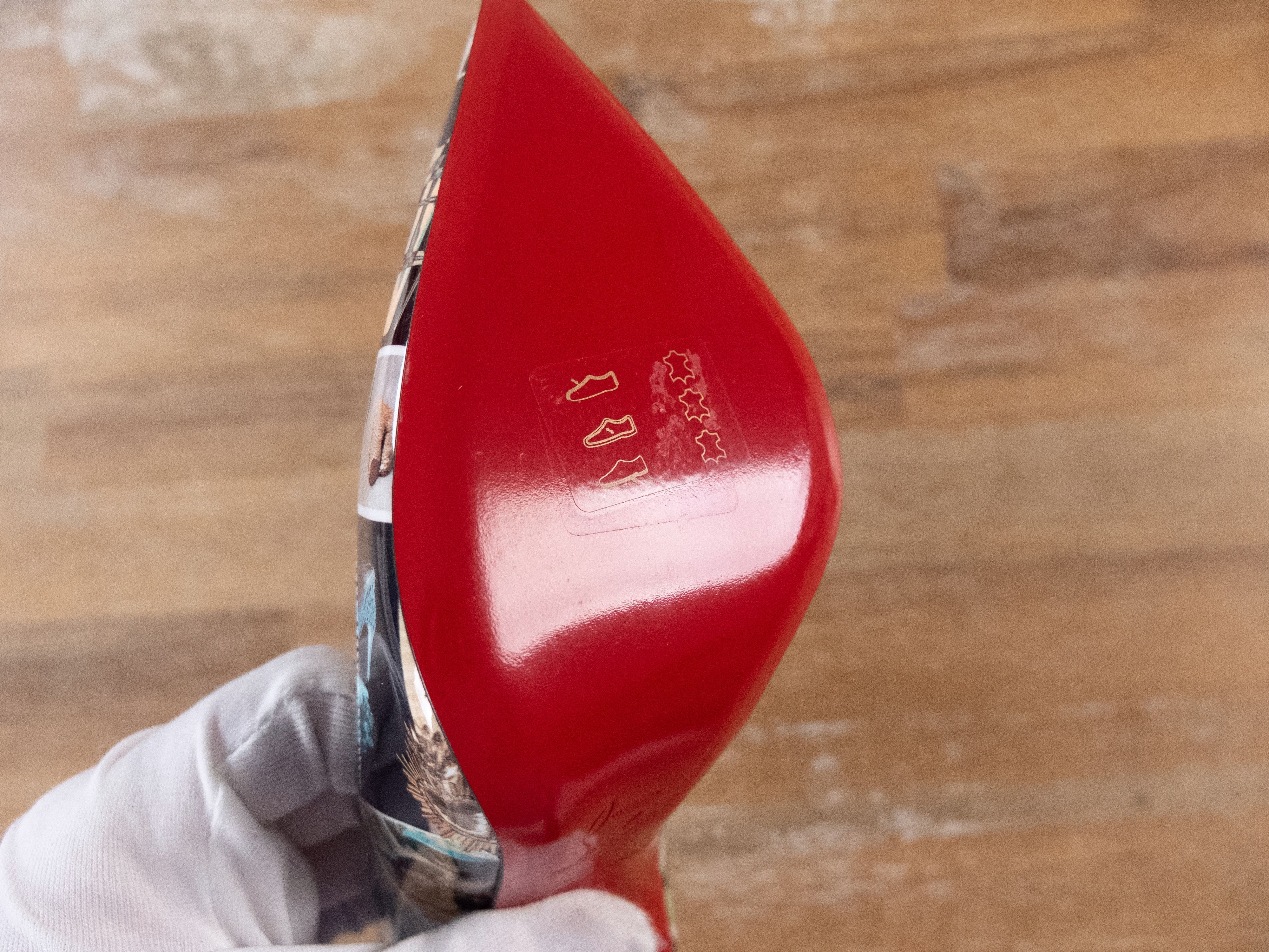 Christian Louboutin CHRISTIAN LOUBOUTIN Pigalle collage patent leather pumps 37 Size US 7 / IT 37 - 8 Thumbnail