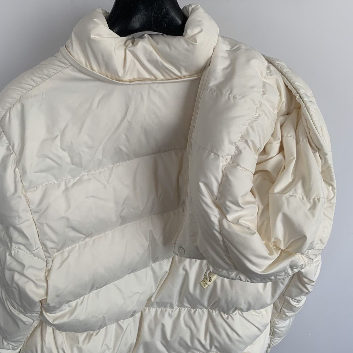 Moncler MONCLER Down Jacket Coat Hooded Vintage Milky 90s Size M / US 6-8 / IT 42-44 - 7 Thumbnail