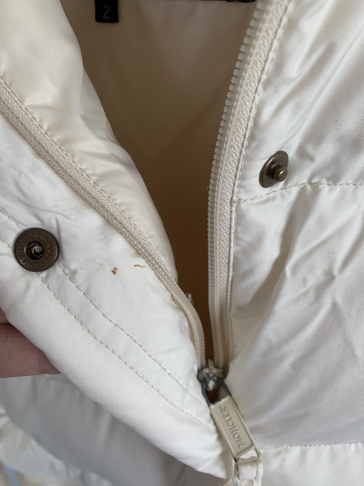 Moncler MONCLER Down Jacket Coat Hooded Vintage Milky 90s Size M / US 6-8 / IT 42-44 - 16 Thumbnail