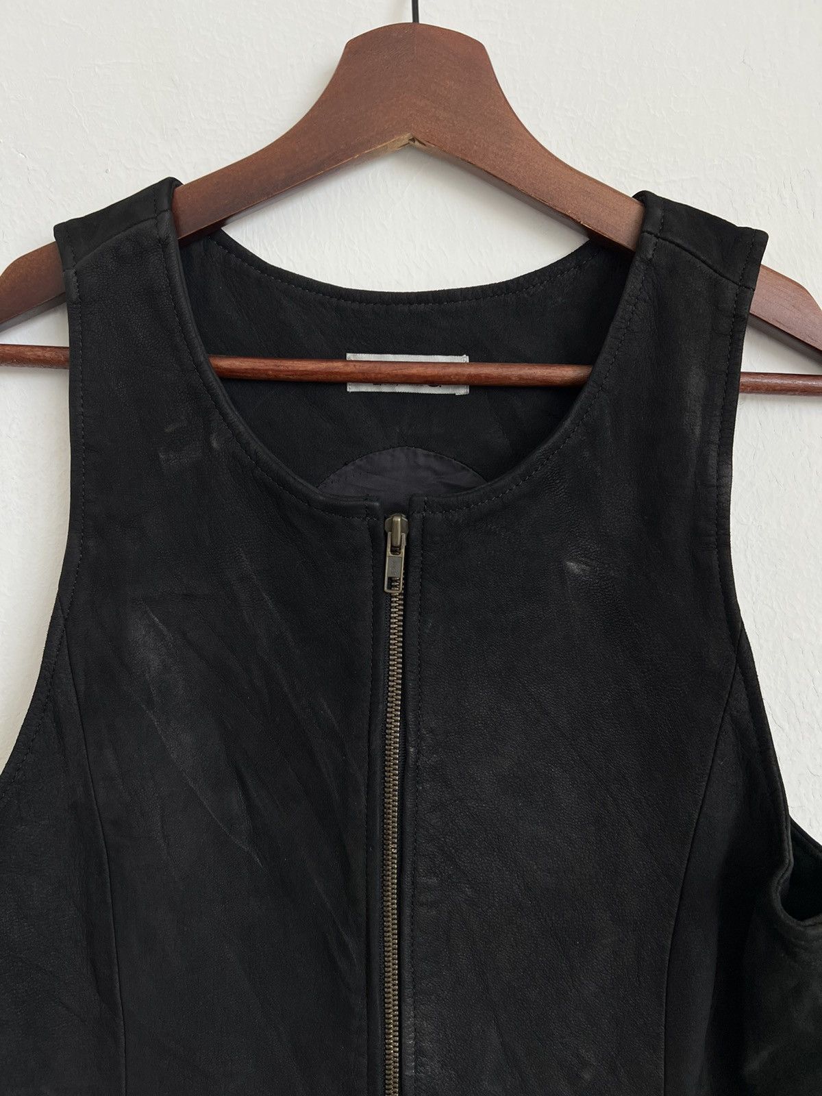 Issey Miyake Issey Miyake Genuine Leather Dress Size S / US 4 / IT 40 - 3 Thumbnail