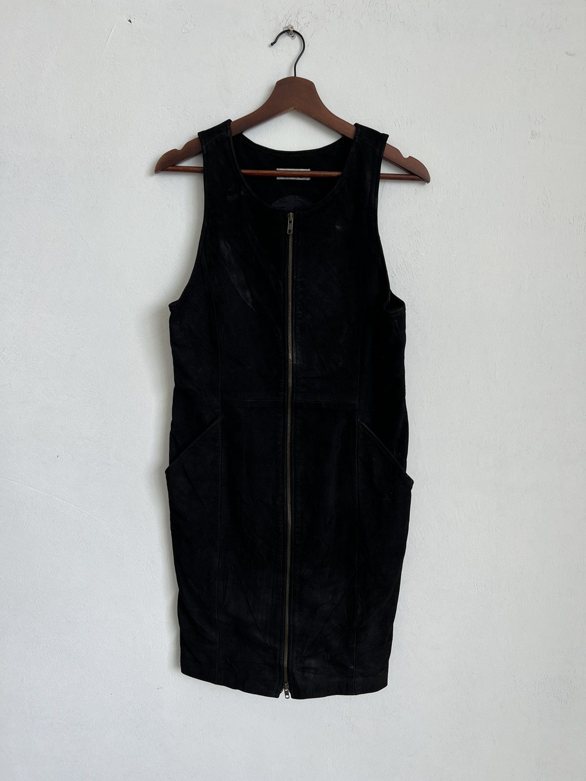 Issey Miyake Issey Miyake Genuine Leather Dress Size S / US 4 / IT 40 - 1 Thumbnail