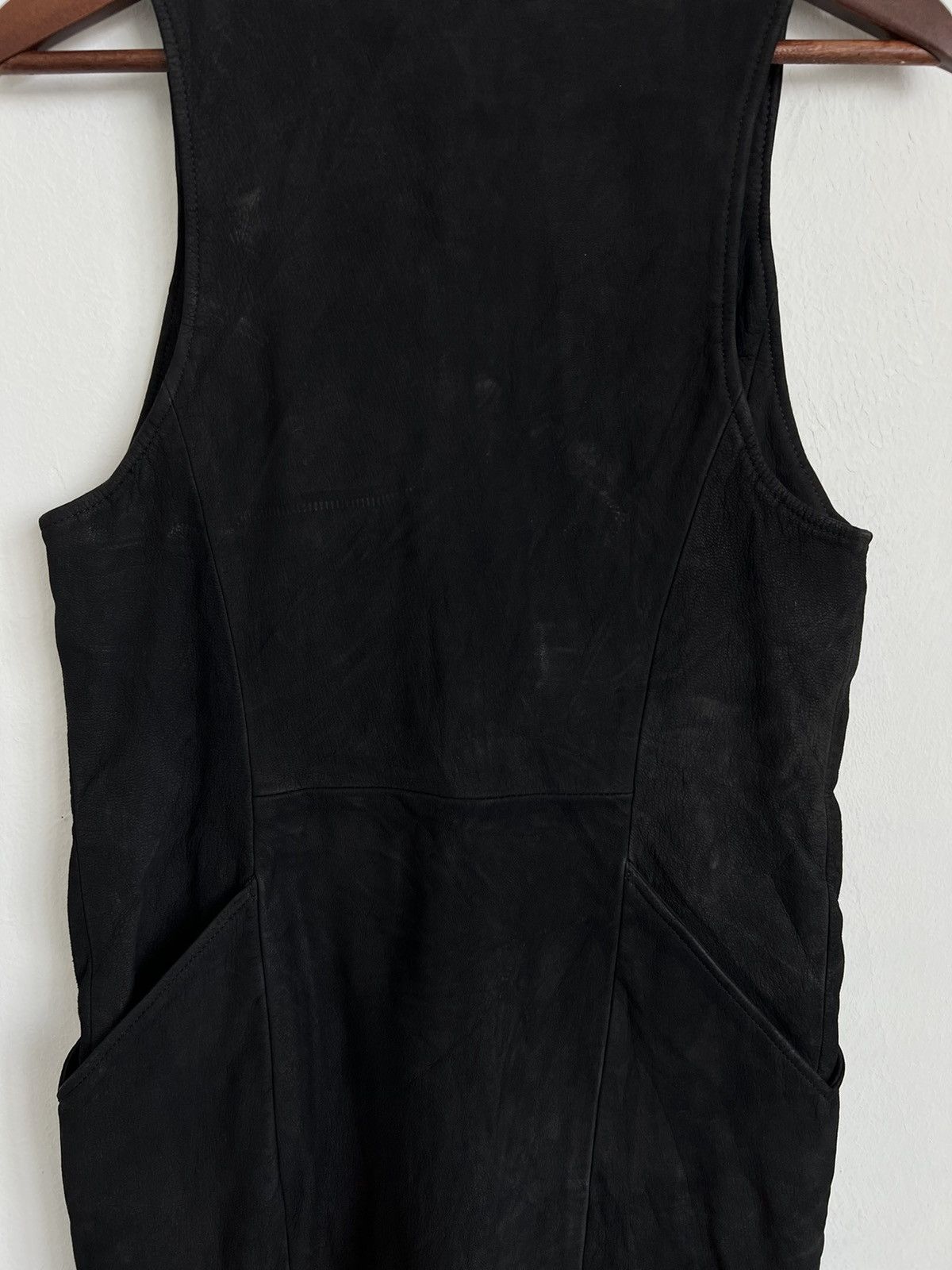 Issey Miyake Issey Miyake Genuine Leather Dress Size S / US 4 / IT 40 - 6 Thumbnail