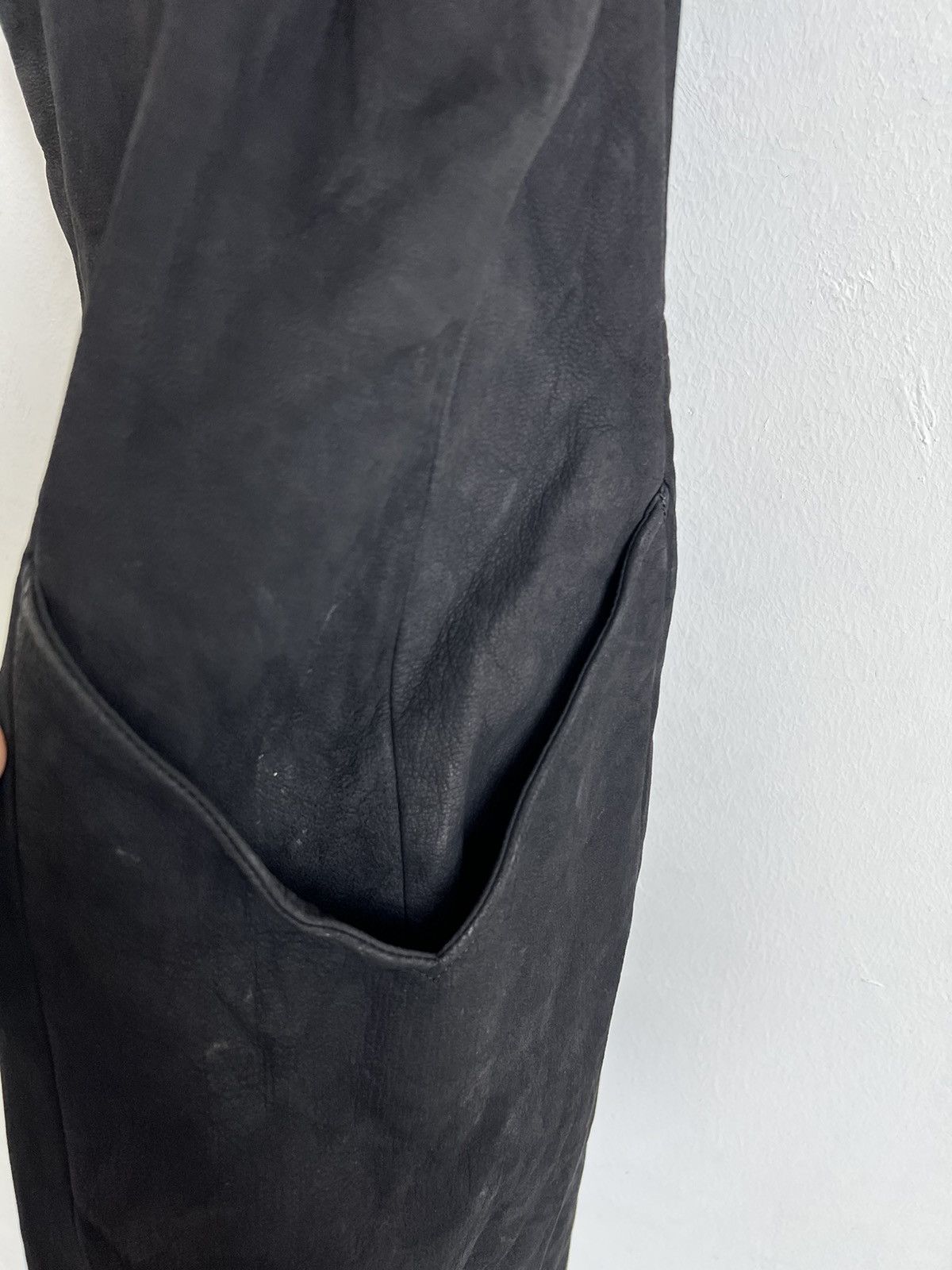 Issey Miyake Issey Miyake Genuine Leather Dress Size S / US 4 / IT 40 - 5 Thumbnail