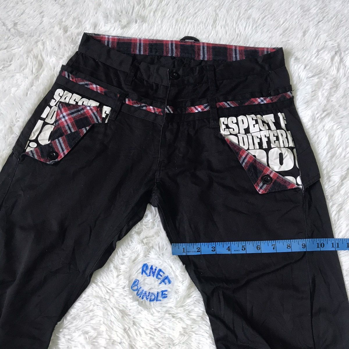Japanese Brand Rare design pant Size US 31 - 7 Thumbnail