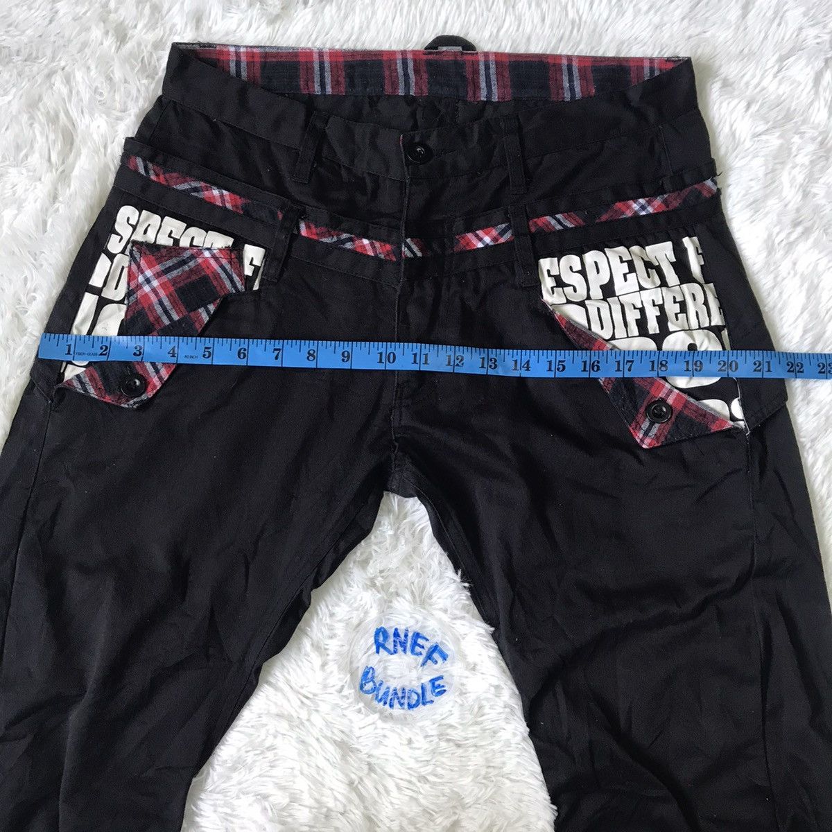 Japanese Brand Rare design pant Size US 31 - 6 Thumbnail
