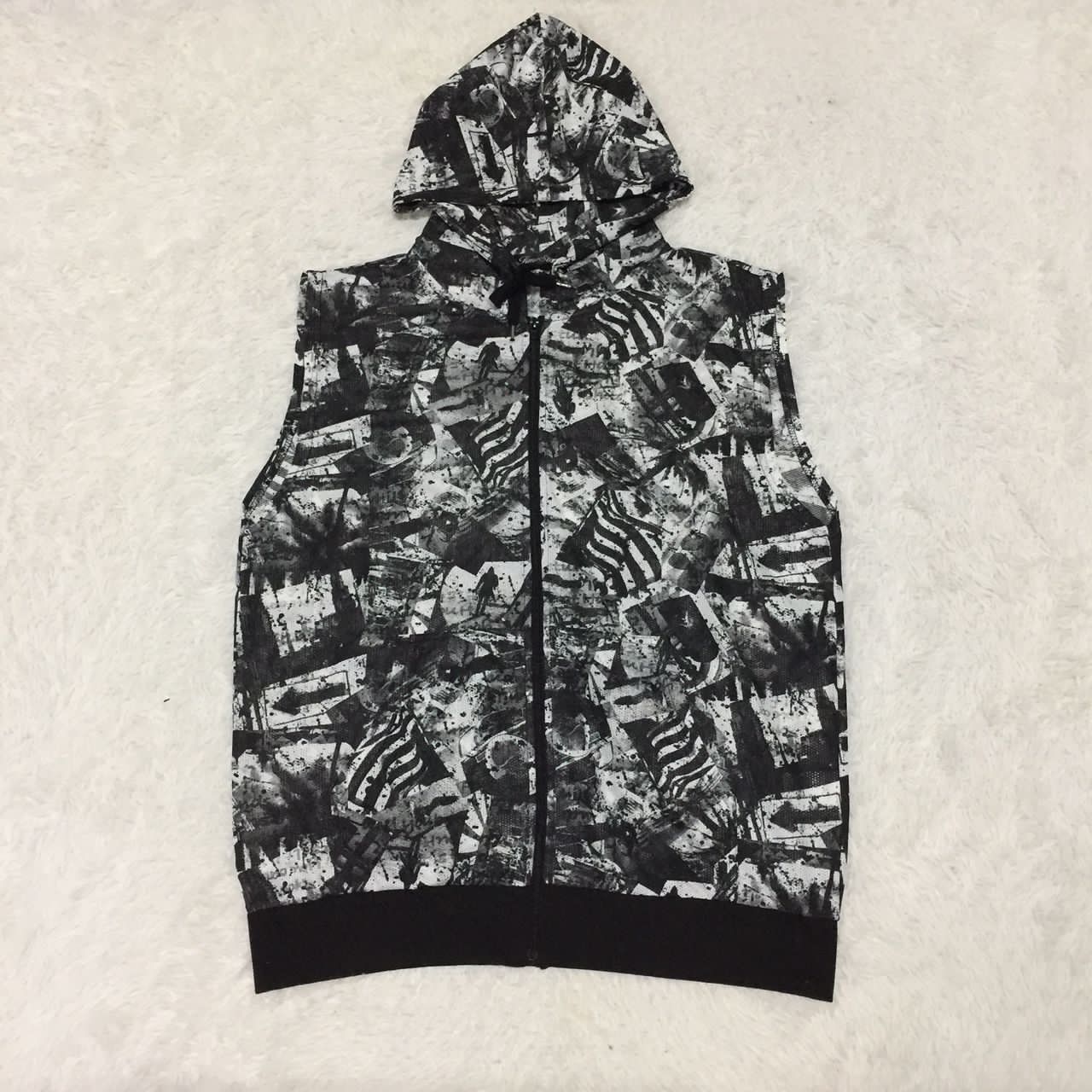 Japanese Brand Time step vest hoodie Size US L / EU 52-54 / 3 - 9 Thumbnail