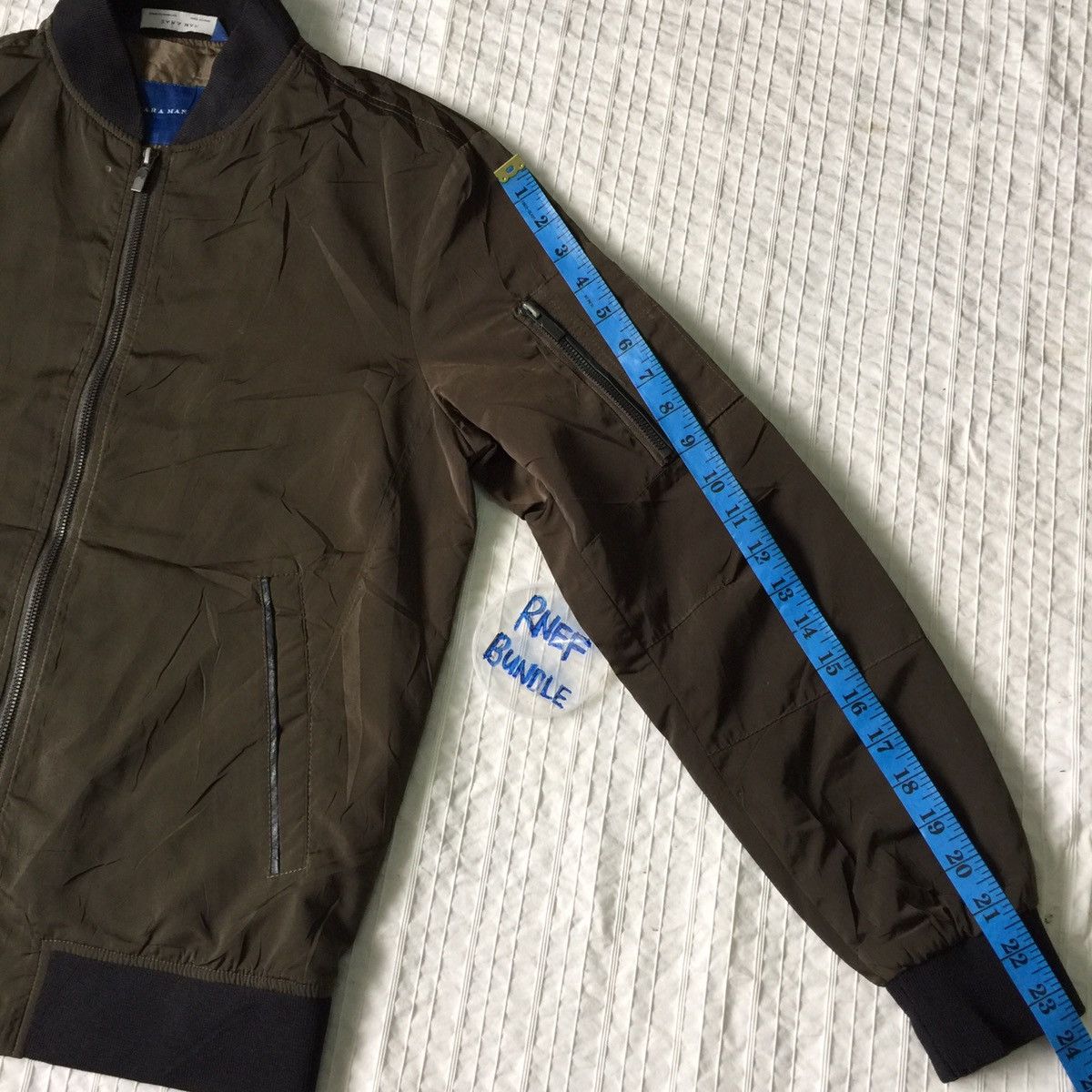 Zara Zara Man Jacket Style Bomber Size US M / EU 48-50 / 2 - 15 Thumbnail