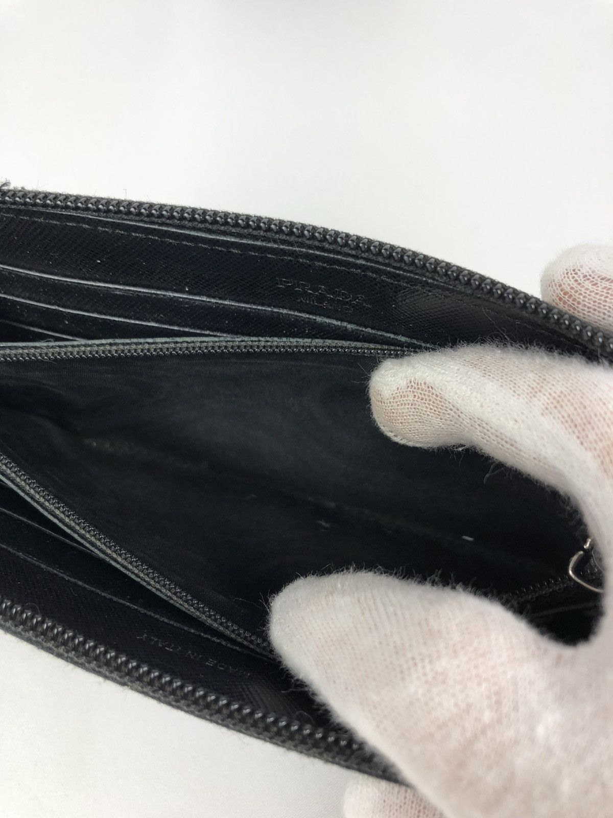 Prada Prada tessuto nylon zippy wallet Size ONE SIZE - 4 Thumbnail