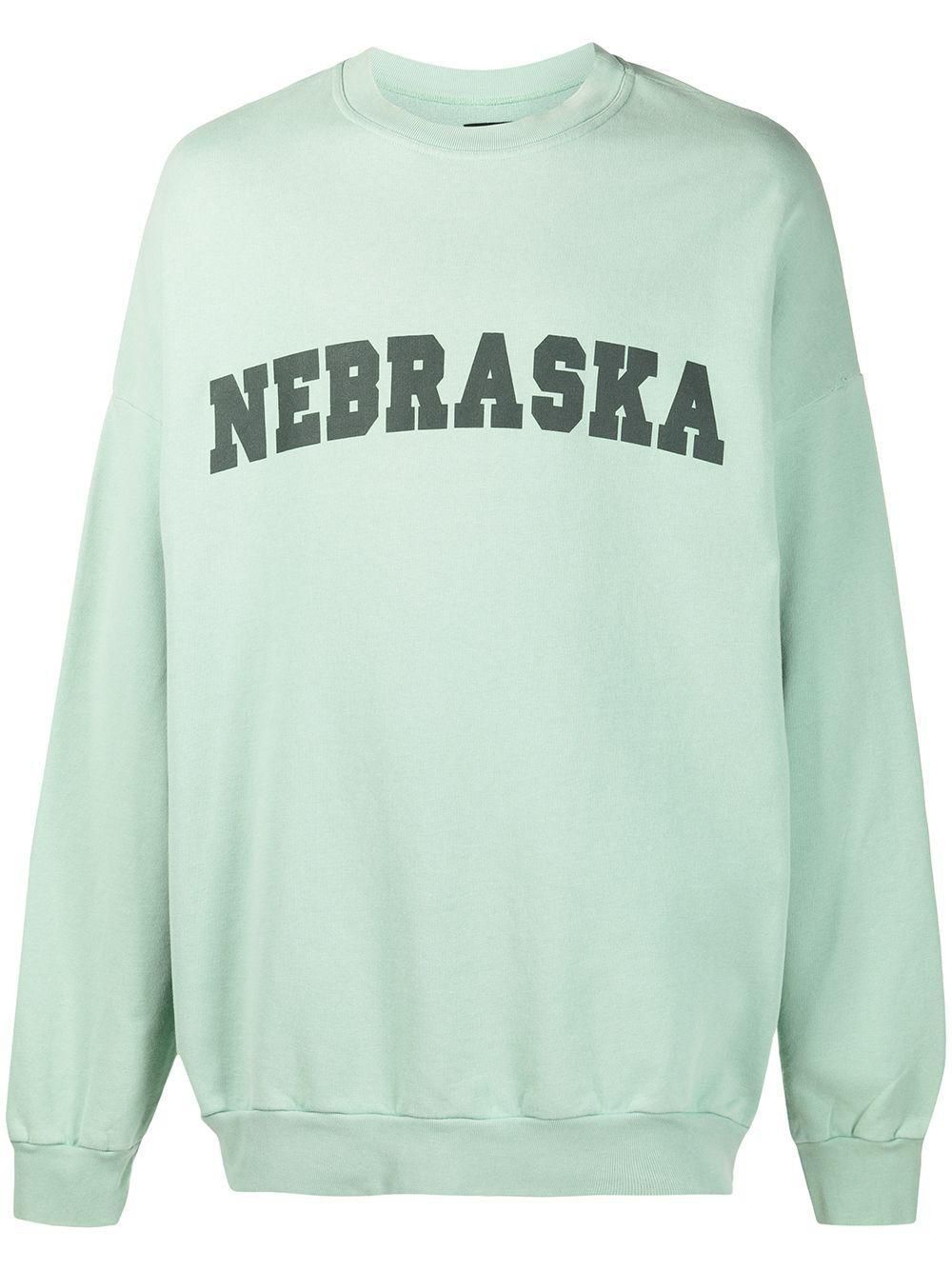 image of Raf Simons Nebraska Sweater In Light Green, Men's (Size XL)