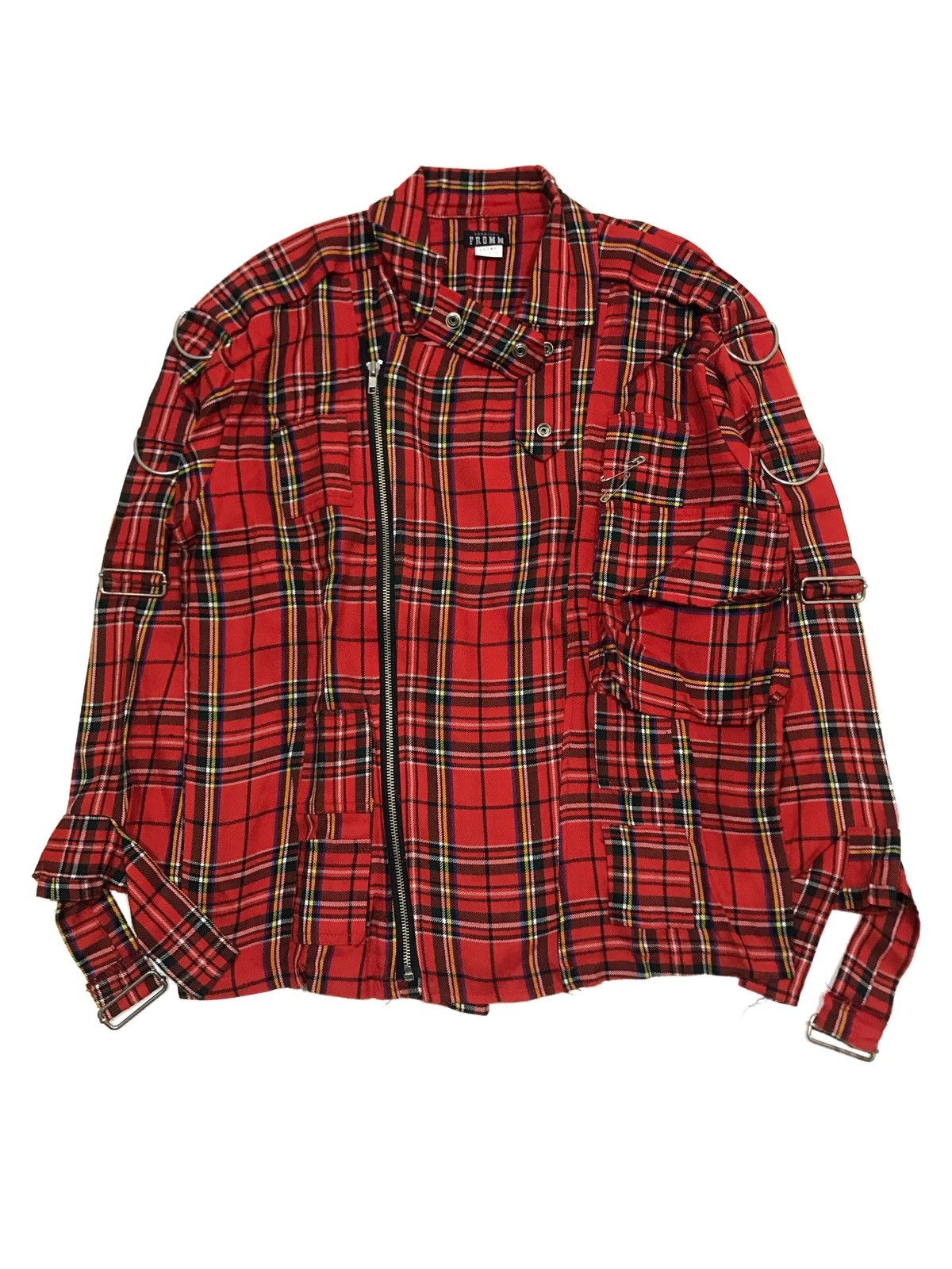 Japanese Brand FROMM Bondage Wool Jacket Size US L / EU 52-54 / 3 - 1 Thumbnail