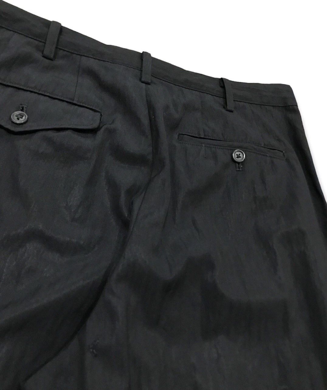 Yohji Yamamoto Gabardine Coated Trousers Size US 32 / EU 48 - 6 Thumbnail