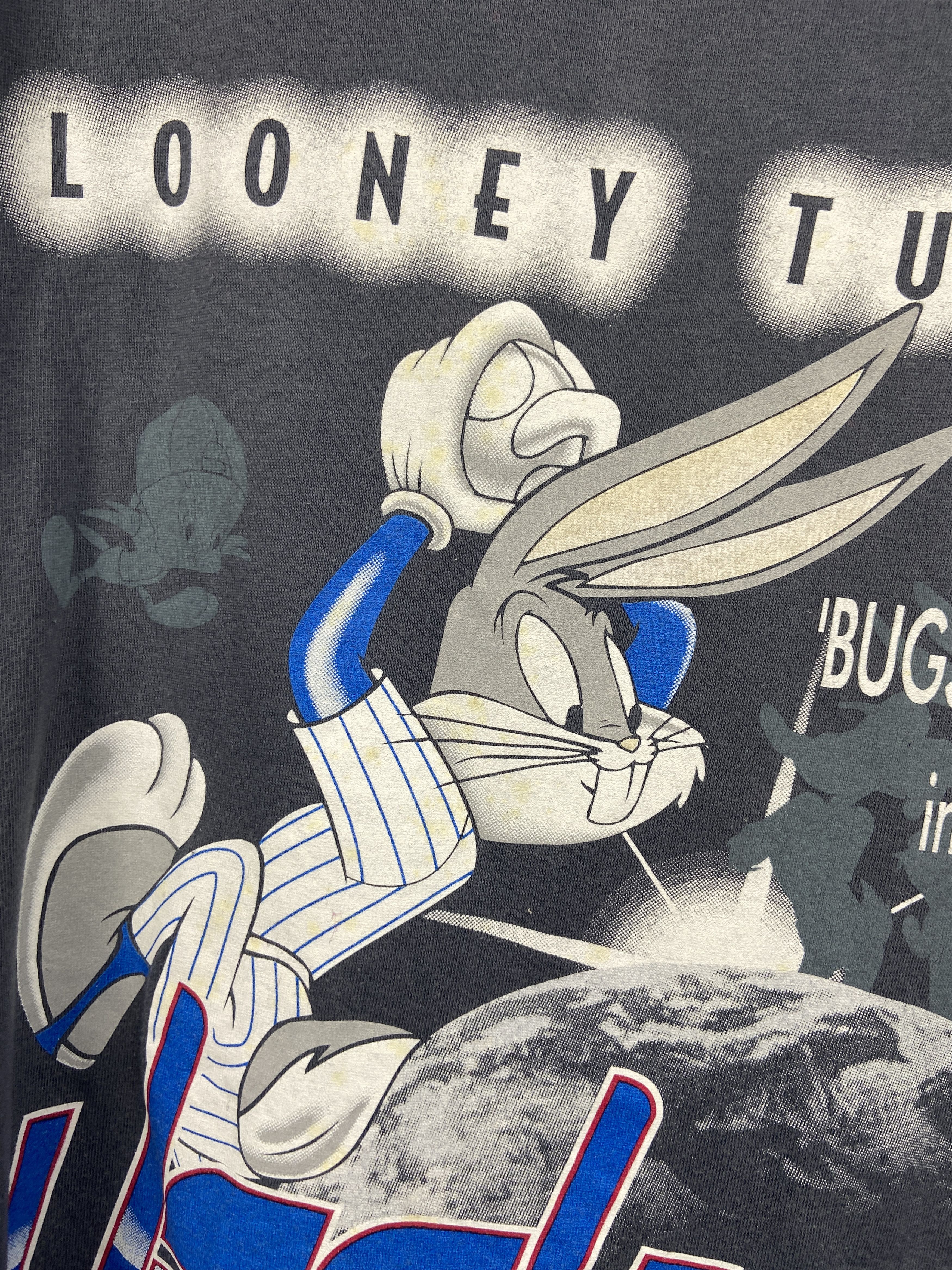 MLB × Vintage × Warner Bros Yankee Vintage MLB Warner Bros T-Shirt Tee Looney Tunes Size US XL / EU 56 / 4 - 7 Thumbnail