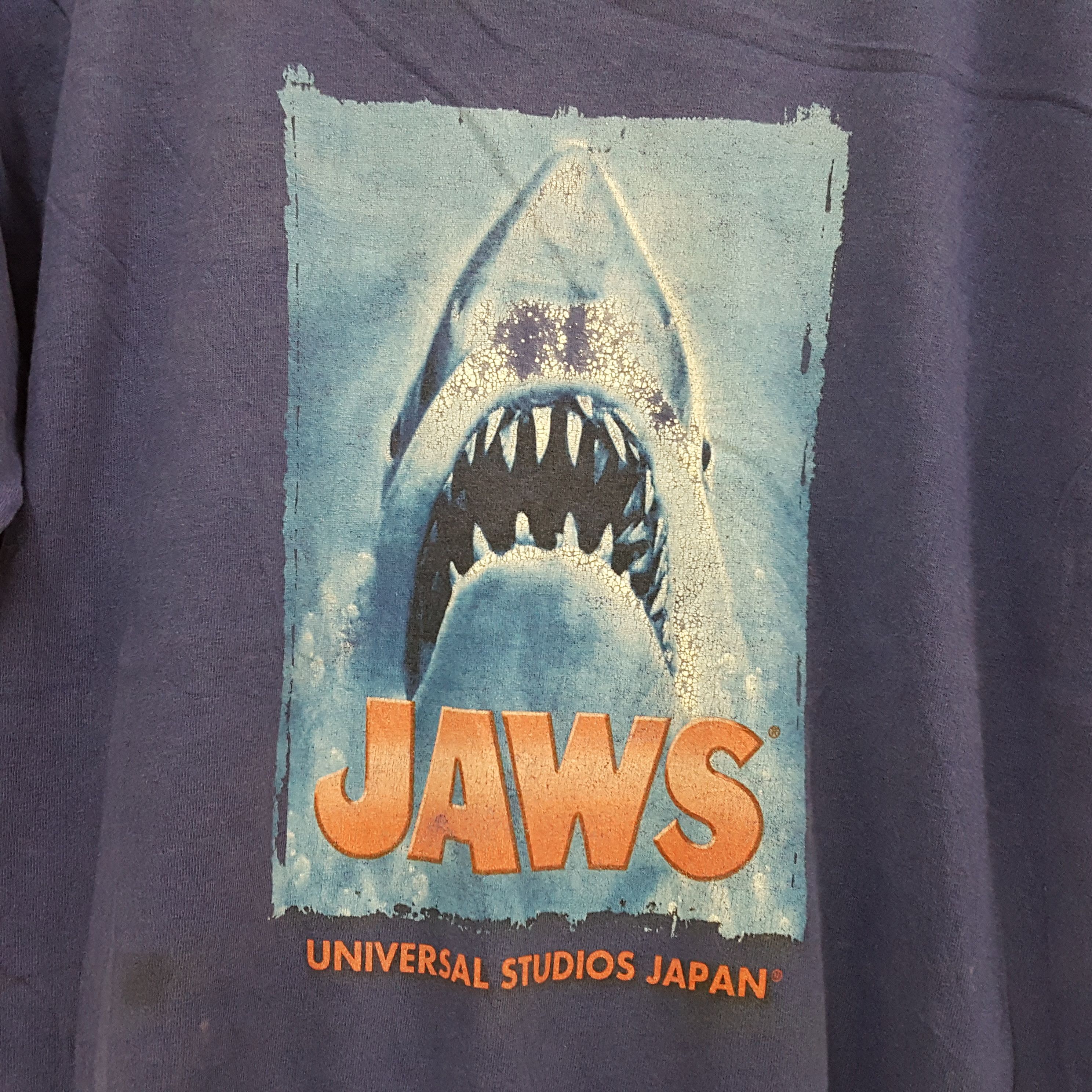 Vintage Vintage JAWS movie universal studios Japan t-shirt Size US L / EU 52-54 / 3 - 2 Thumbnail