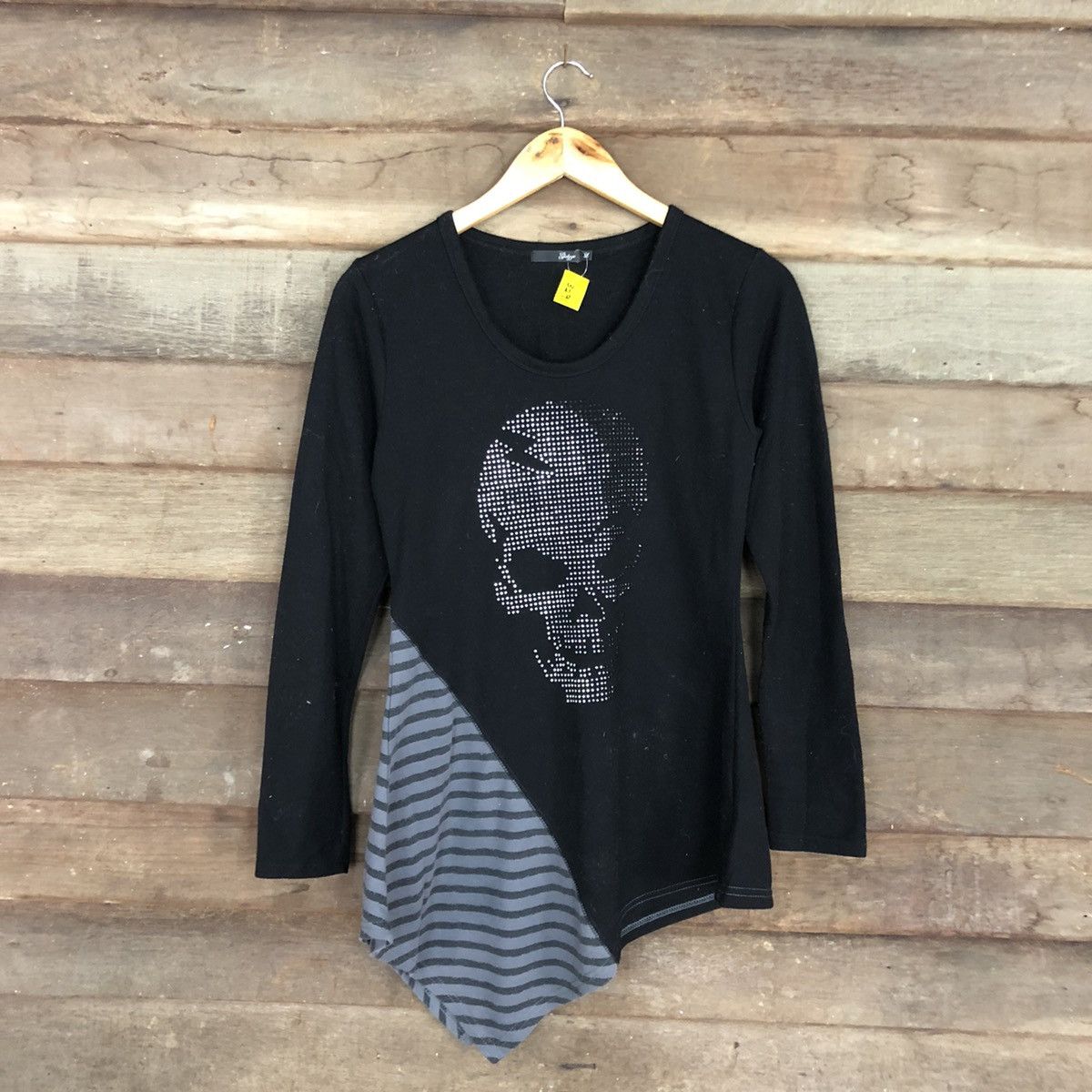 If Six Was Nine DL Galyge skull seditionaries punk Black Shirt