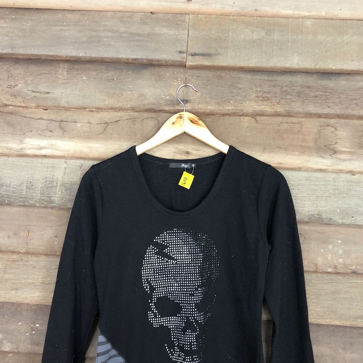 If Six Was Nine DL Galyge skull seditionaries punk Black Shirt #3291 Size L / US 10 / IT 46 - 2 Thumbnail