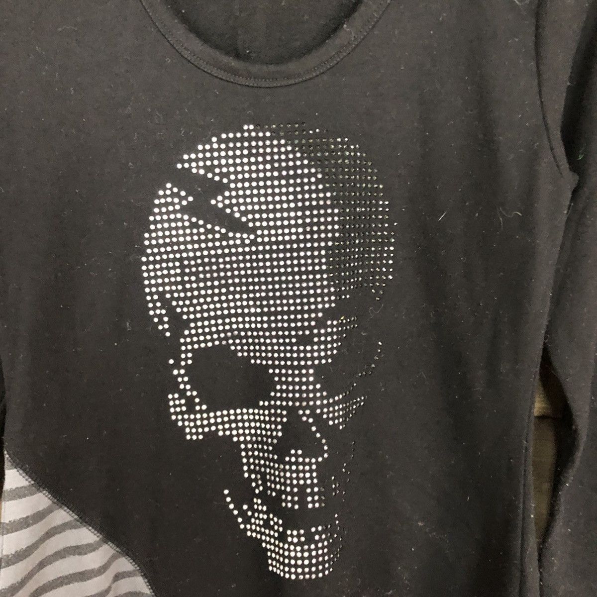 If Six Was Nine DL Galyge skull seditionaries punk Black Shirt #3291 Size L / US 10 / IT 46 - 10 Thumbnail
