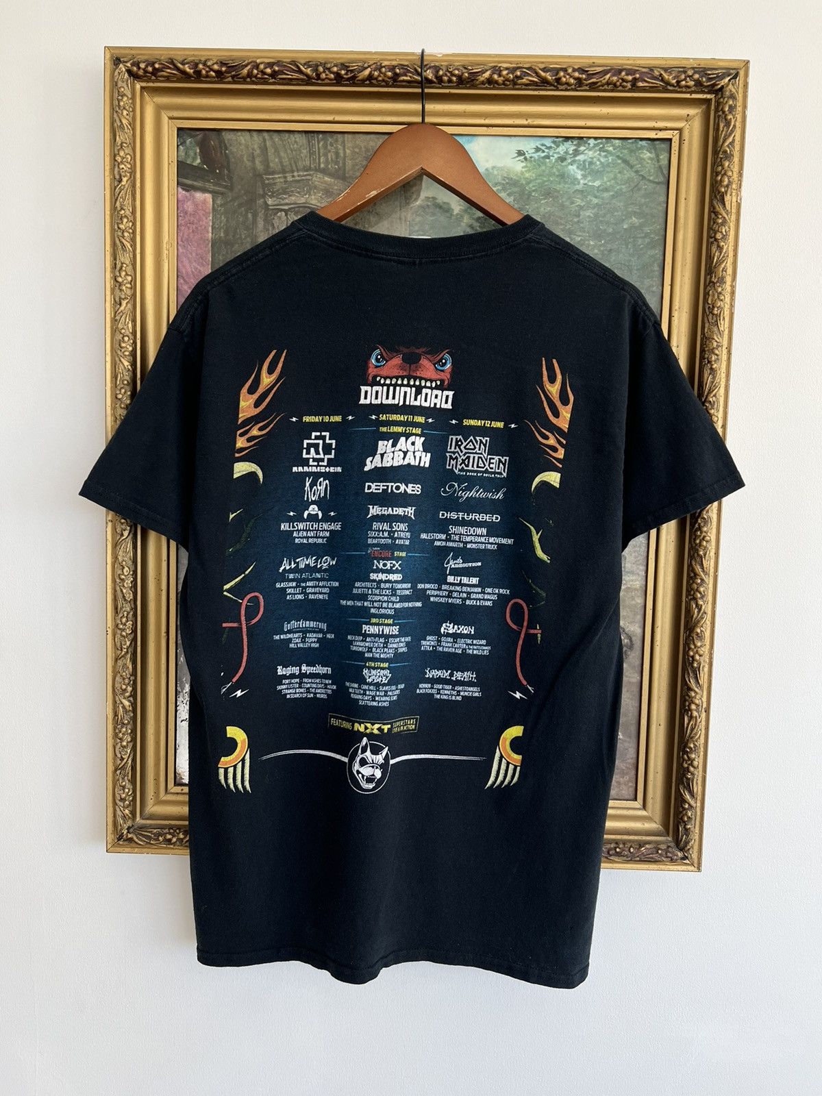 Band Tees Vintage 2016 Download Festival Donington Park Rock Band Tee Size US M / EU 48-50 / 2 - 2 Thumbnail