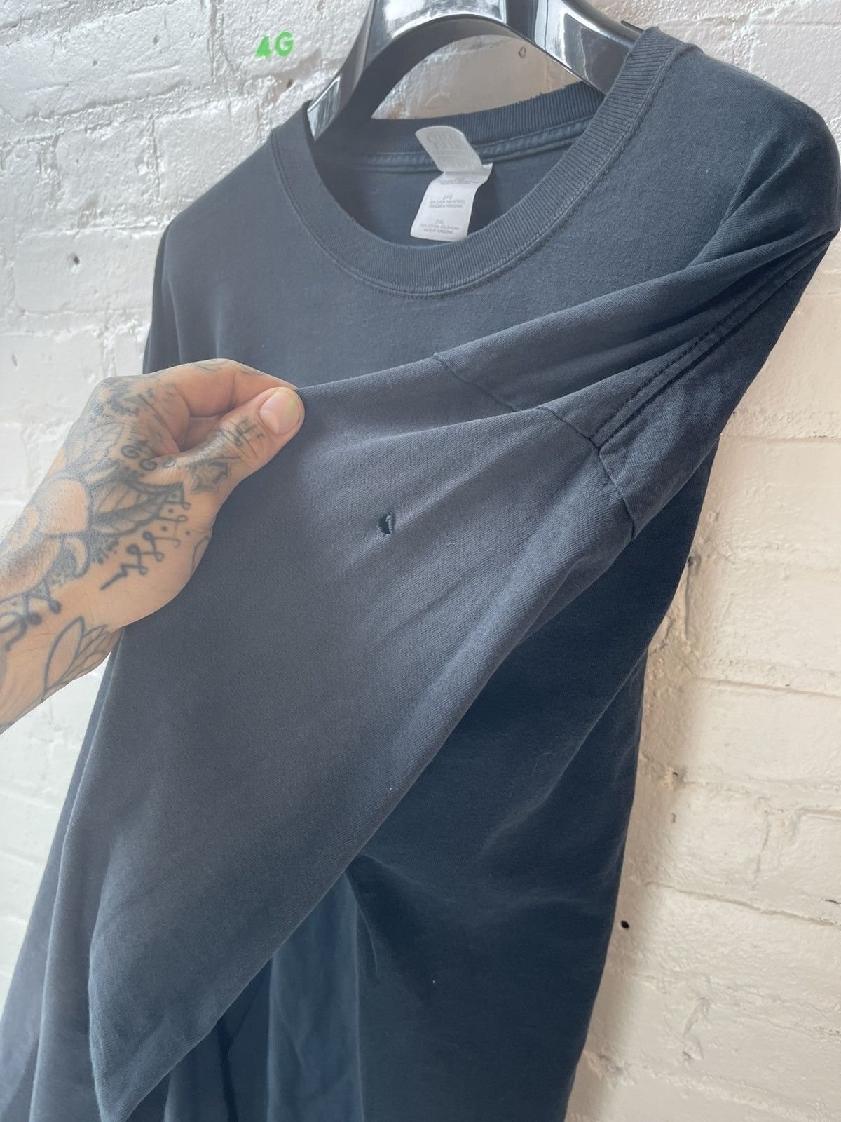 Vintage Vintage THRASHED Trust Me Im Doctor Baggy Shirt Long Sleeve Size US XXL / EU 58 / 5 - 5 Thumbnail