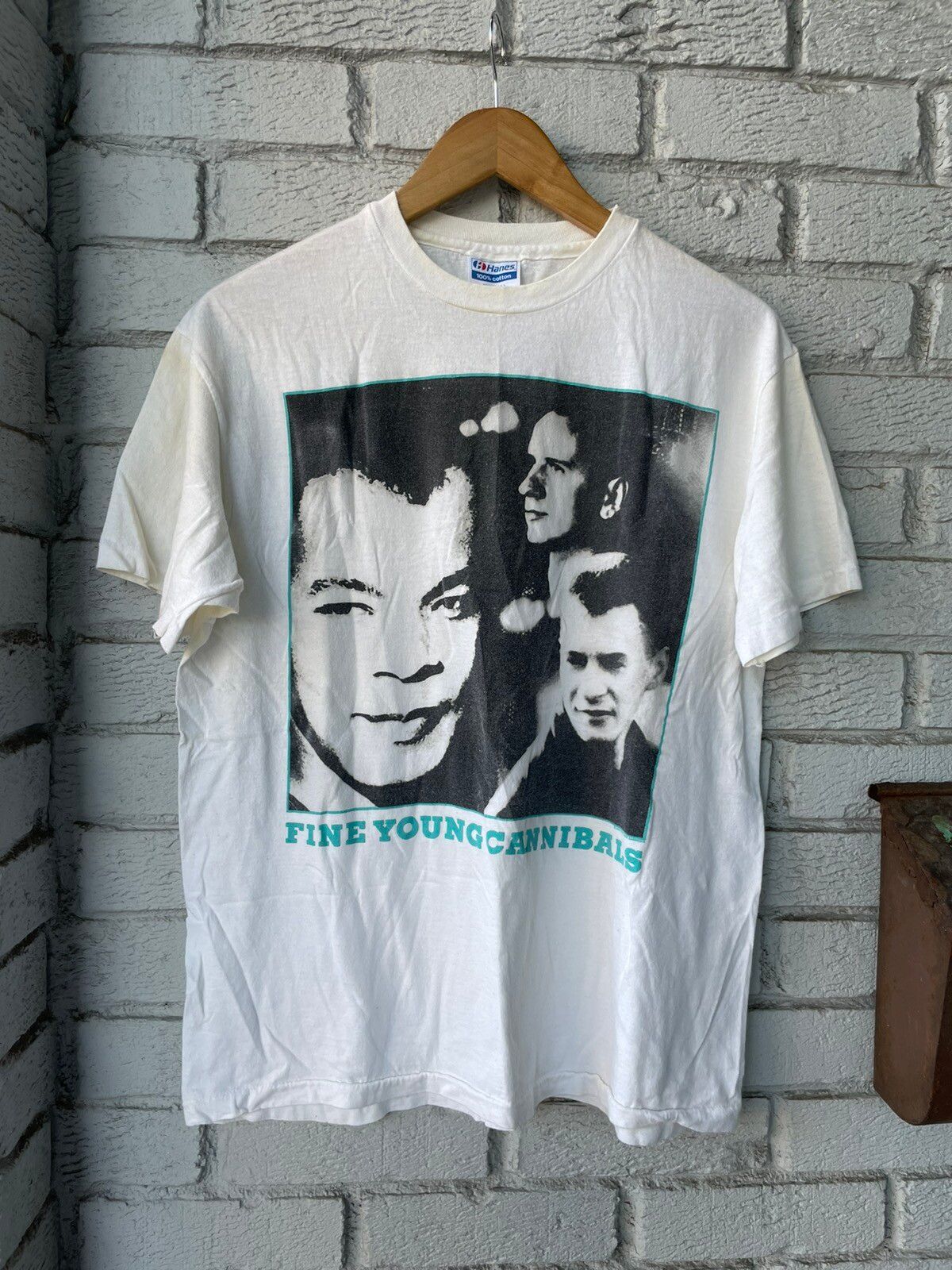 Vintage 1988 Fine Young Cannibals vintage t shirt Size US L / EU 52-54 / 3 - 1 Preview