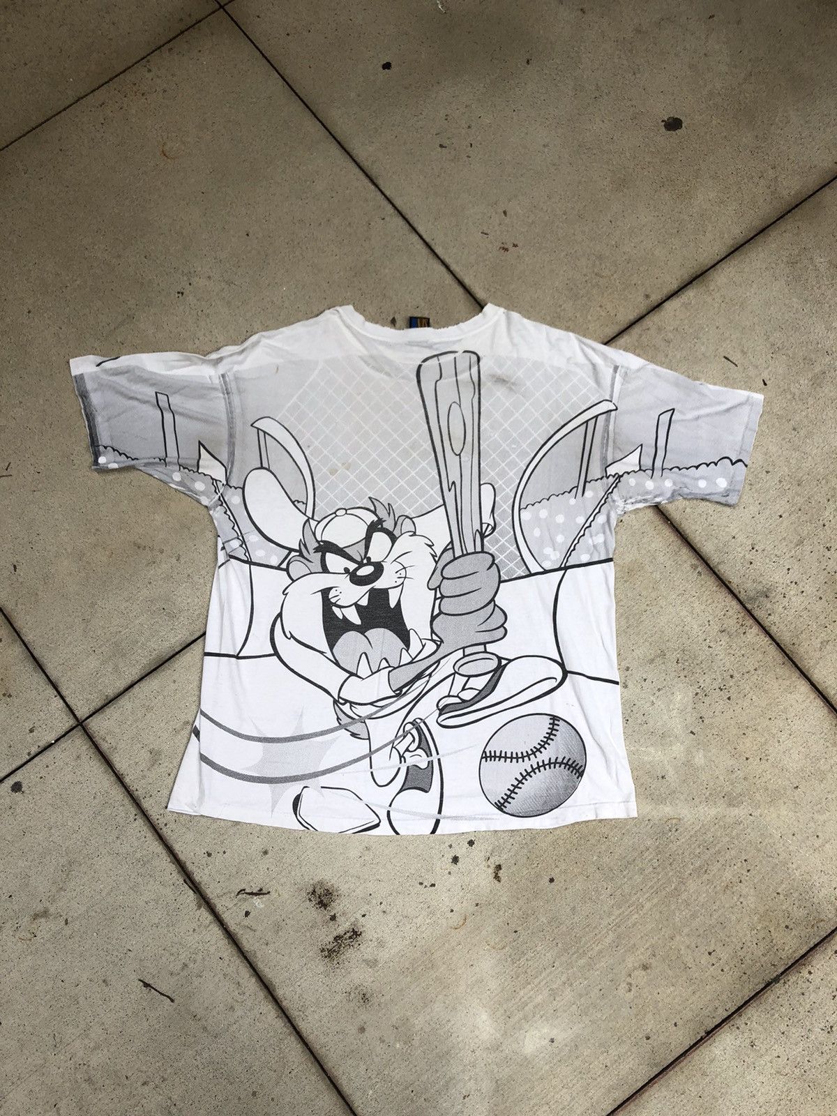 MLB VTG 1996 Taz Atlanta Braves AOP Size US XXL / EU 58 / 5 - 2 Thumbnail