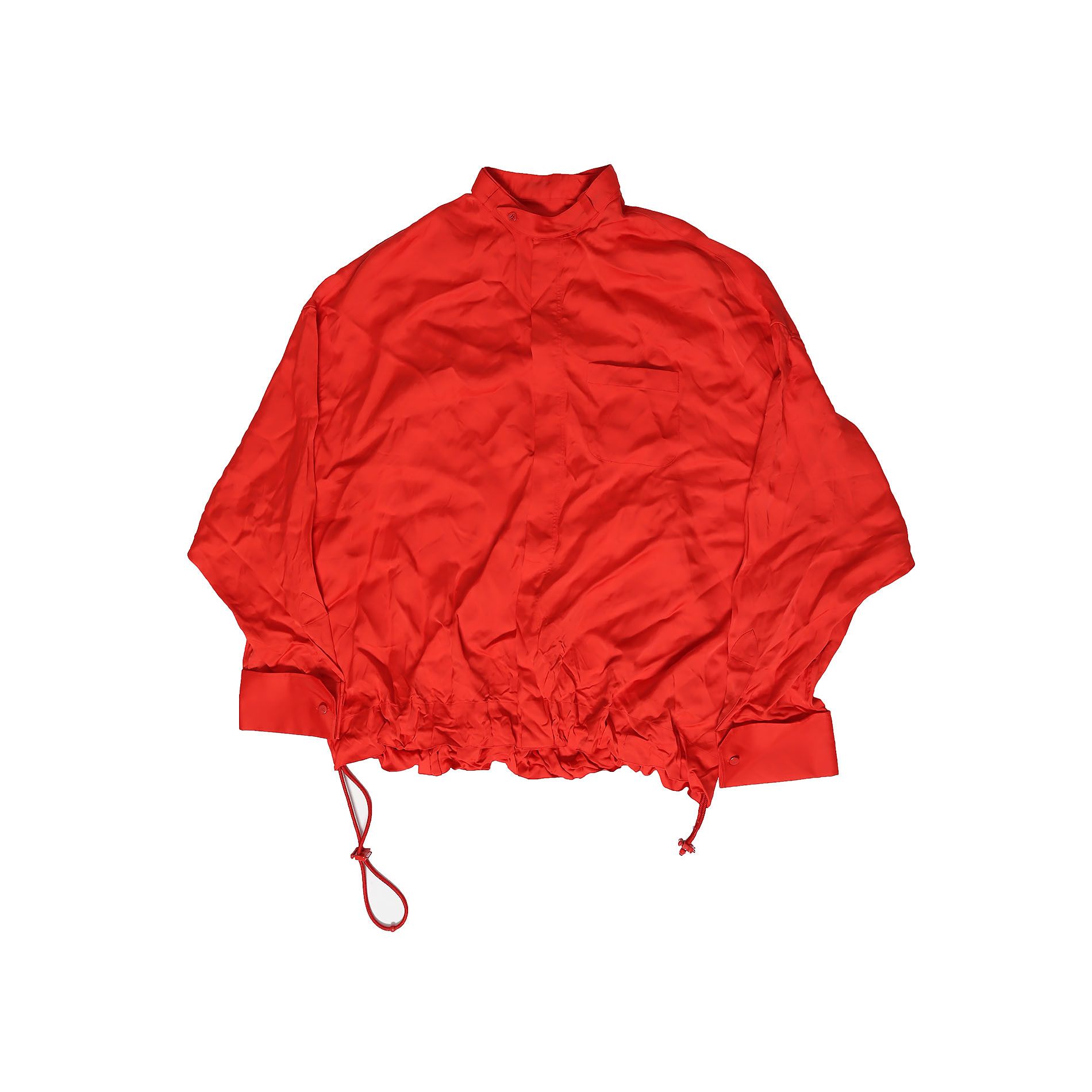 Louis Vuitton SS19 Plain Rainbow Red Viscose Shirt Size US S / EU 44-46 / 1 - 1 Thumbnail
