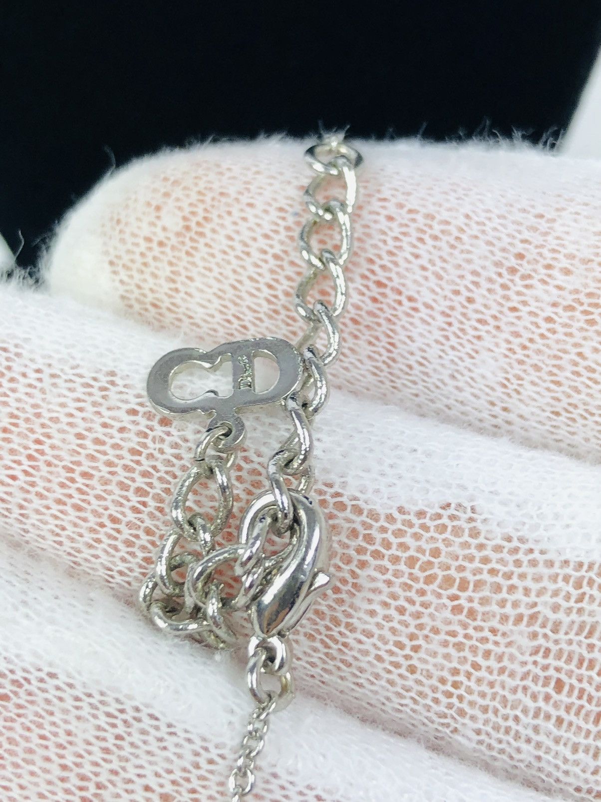 Dior Dior logo necklace Size ONE SIZE - 4 Thumbnail