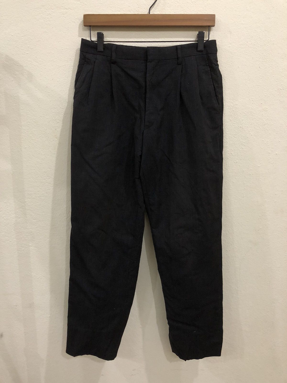 Hiroko Koshino Homme Hiroko Koshino Homme Wool Pant Size US 29 - 2 Thumbnail