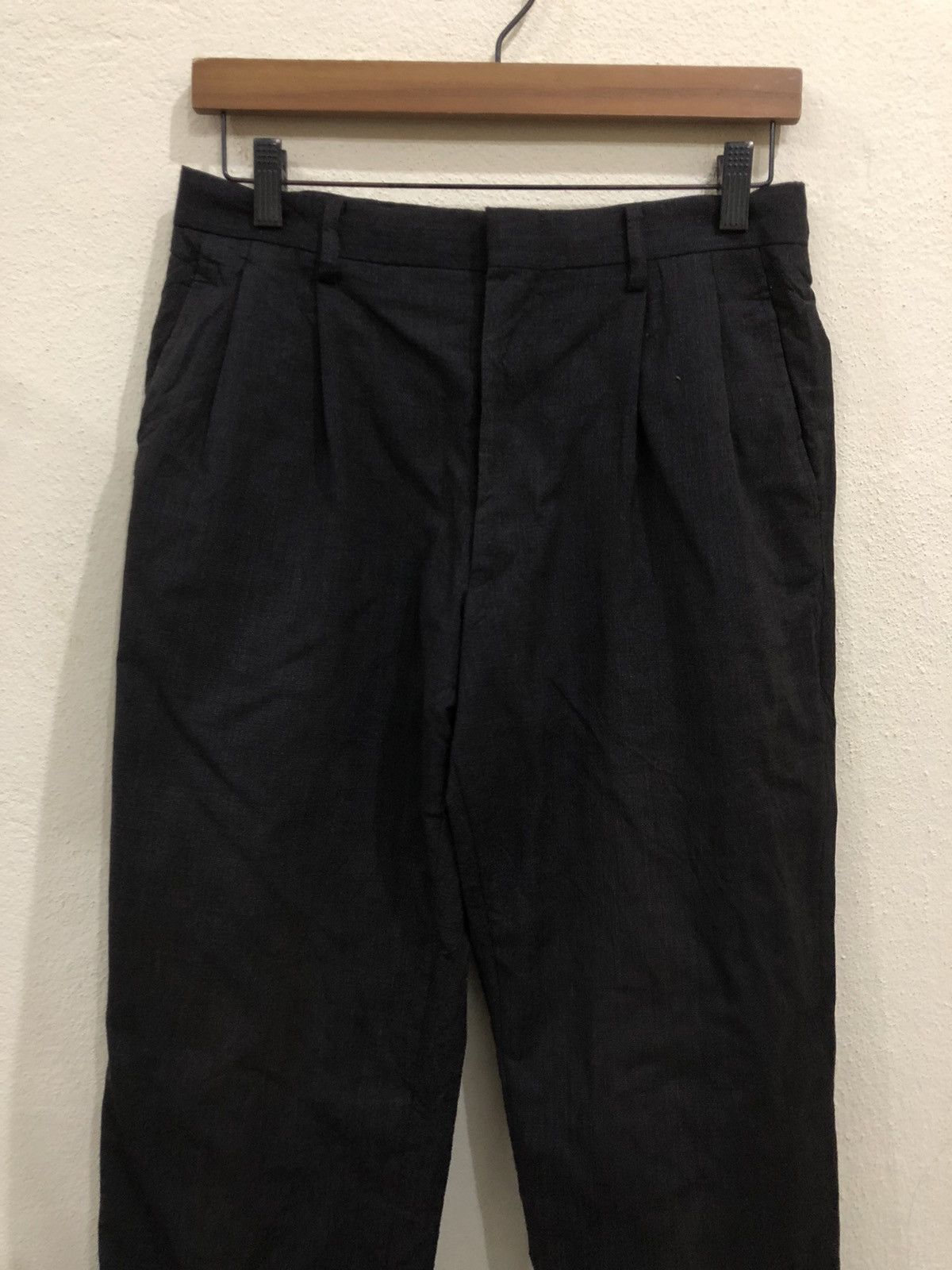 Hiroko Koshino Homme Hiroko Koshino Homme Wool Pant Size US 29 - 3 Thumbnail