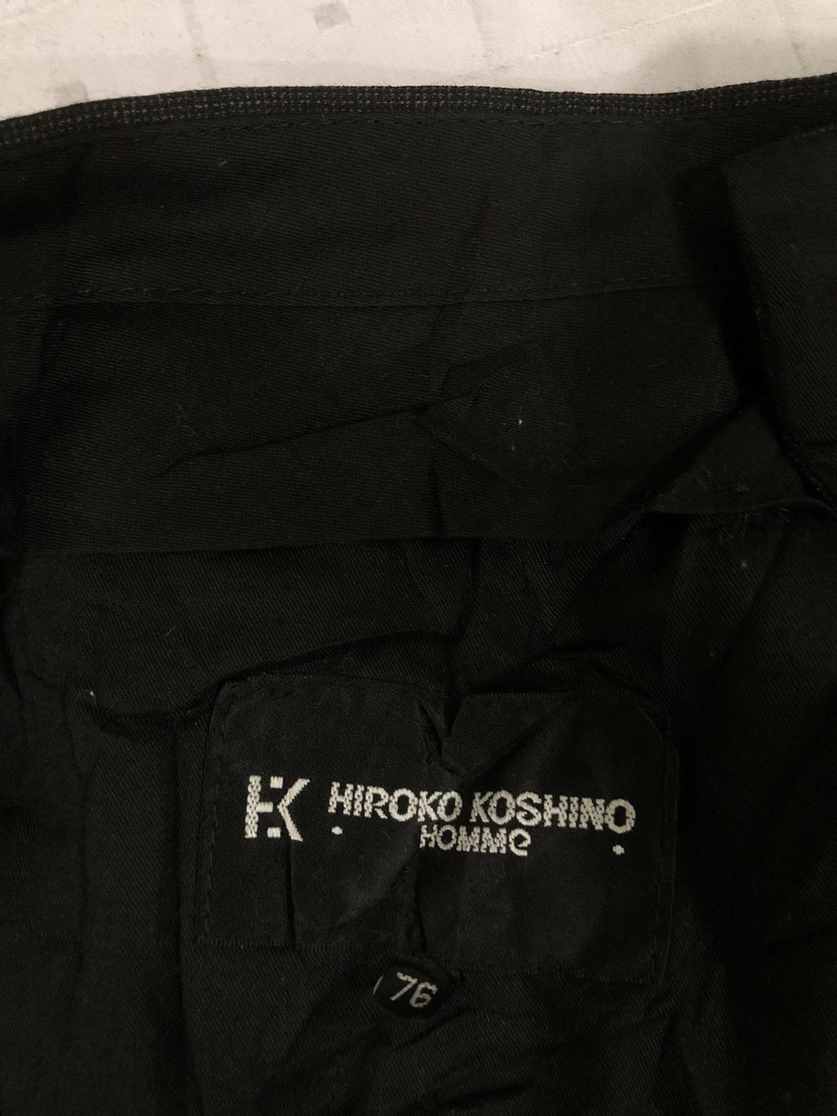 Hiroko Koshino Homme Hiroko Koshino Homme Wool Pant Size US 29 - 7 Thumbnail