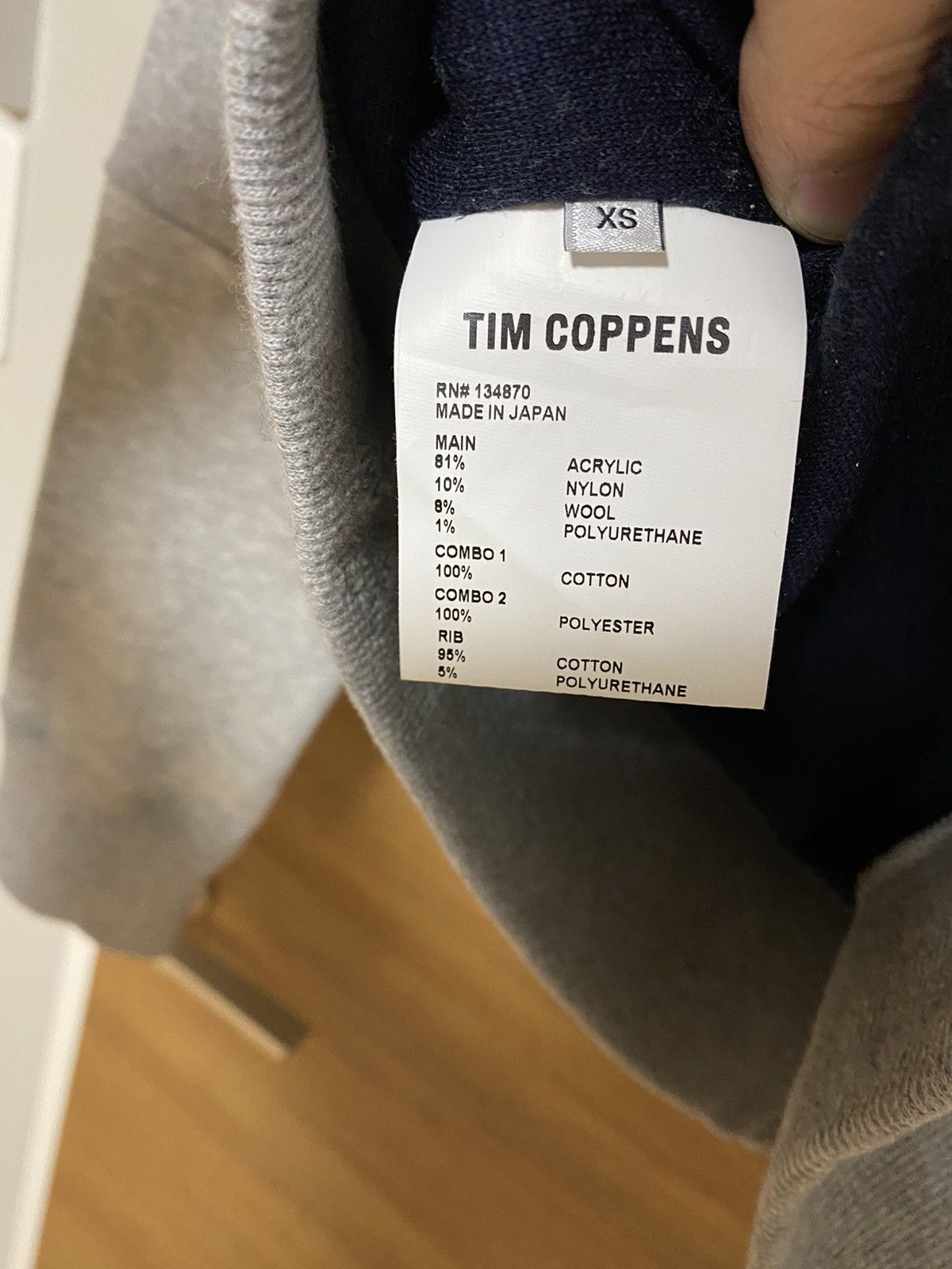 Tim Coppens Sweatshirt - sz. XS Size US XS / EU 42 / 0 - 6 Thumbnail