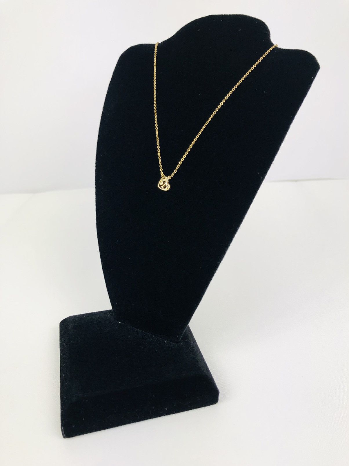 Dior Dior encrusted heart necklace Size ONE SIZE - 1 Thumbnail