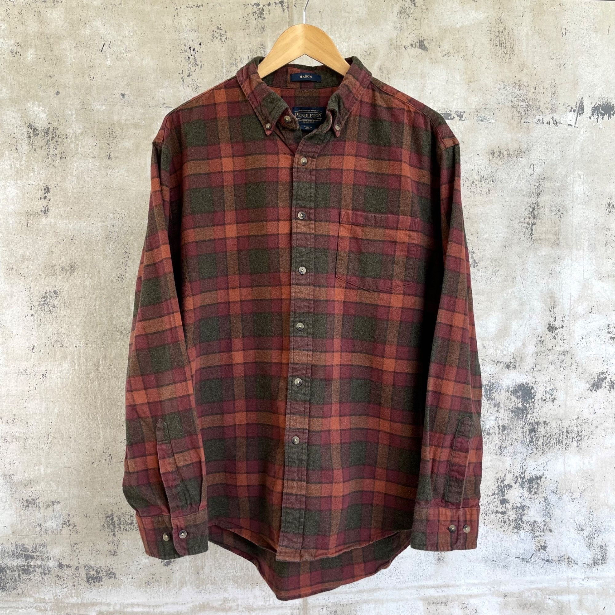 Pendleton Pendleton Mason Cotton Flannel Shirt | Grailed