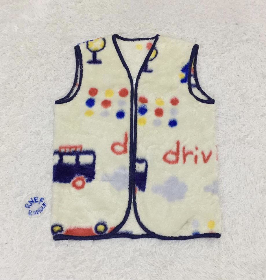 Japanese Brand × Vintage Vintage driving fleece vest Size US M / EU 48-50 / 2 - 1 Thumbnail