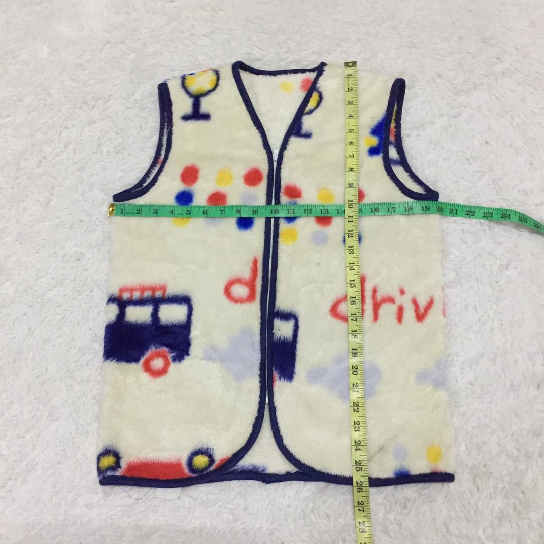 Japanese Brand × Vintage Vintage driving fleece vest Size US M / EU 48-50 / 2 - 3 Thumbnail