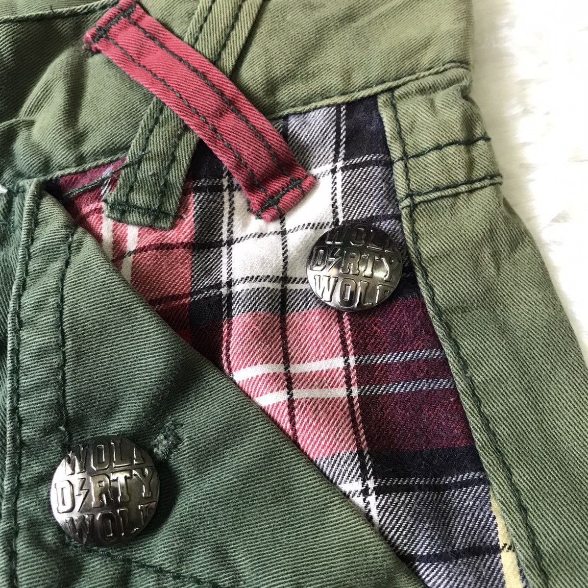 Japanese Brand Rare japanese brand dirty wolf pant Size US 28 / EU 44 - 17 Thumbnail